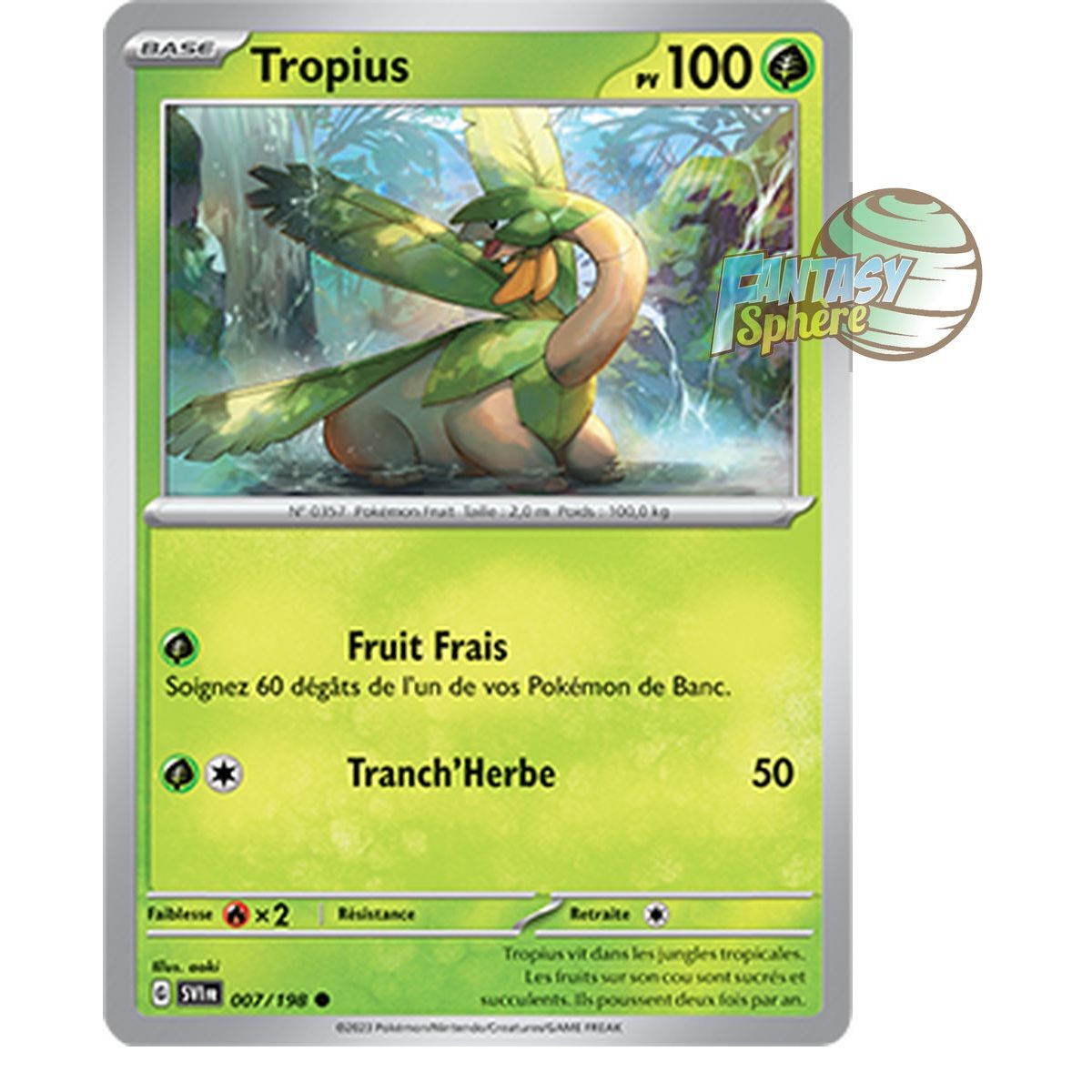 Item Tropius - Commune 7/198 - Scarlet and Violet