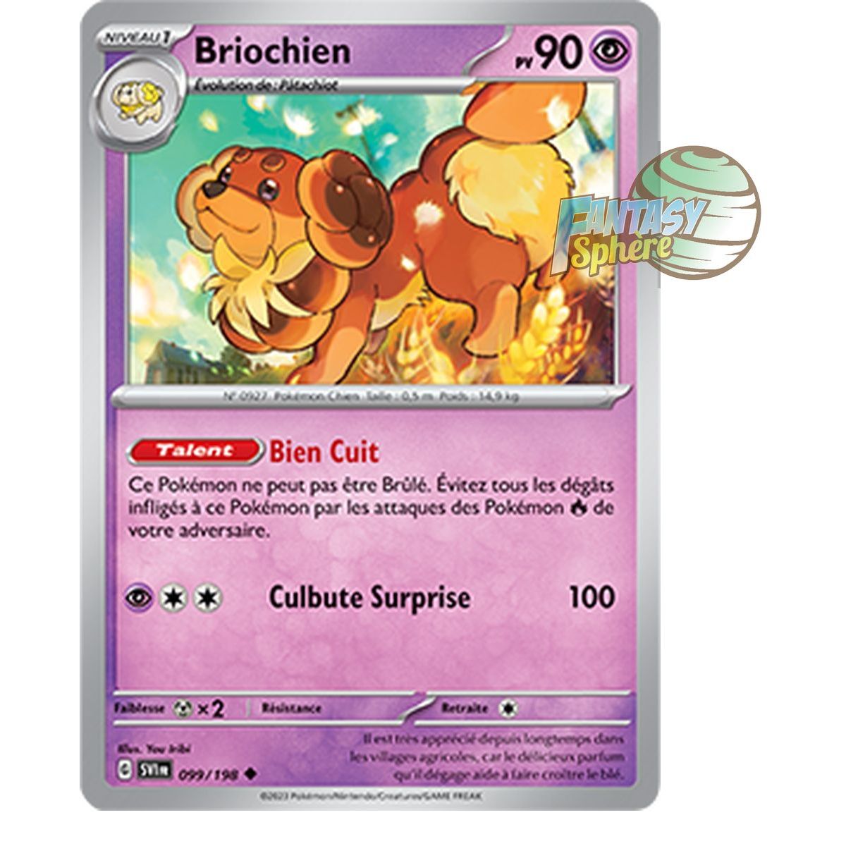 Briochien - Uncommon 99/198 - Scarlet and Violet