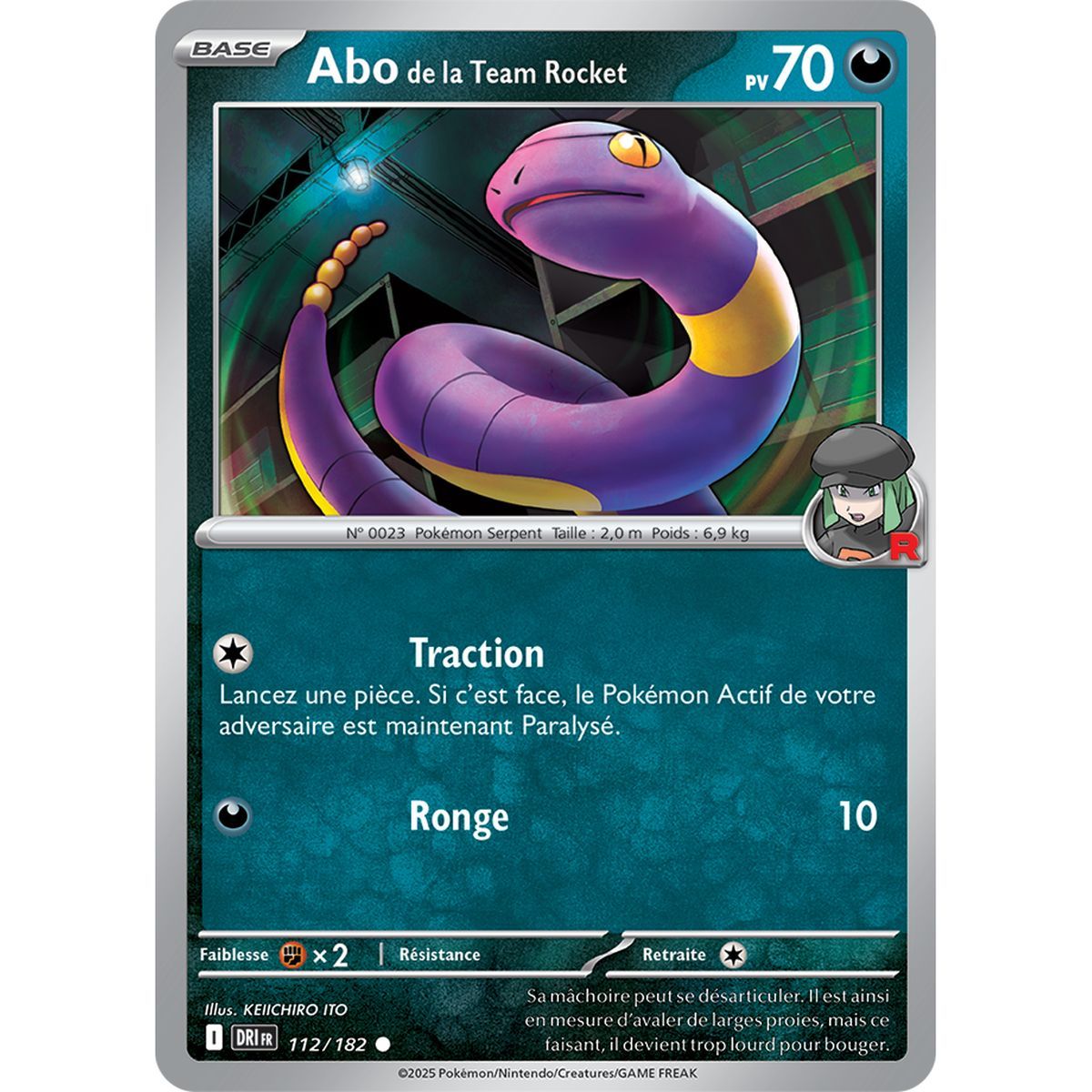 Team Rocket Subscription - Common 112/182 - Scarlet and Purple 10 Destined Rivalries