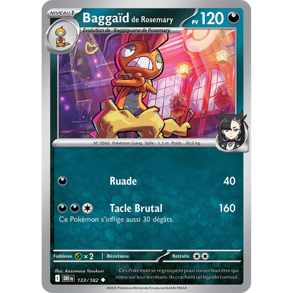 Baggaïd of Rosemary - Uncommon 133/182 - Scarlet and Purple 10 Destined Rivalries