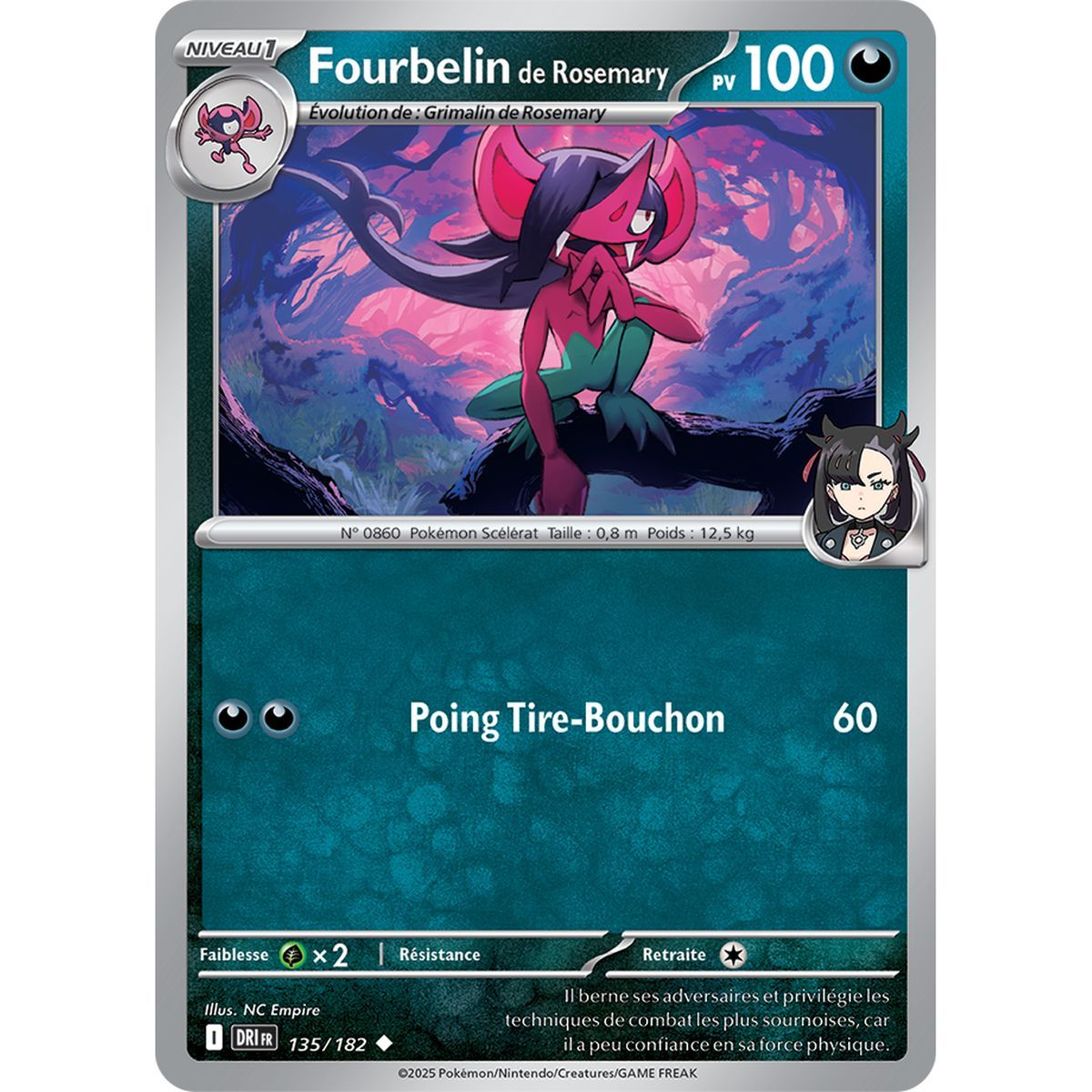 Rosemary's Fourbelin - Uncommon 135/182 - Scarlet and Purple 10 Destined Rivalries