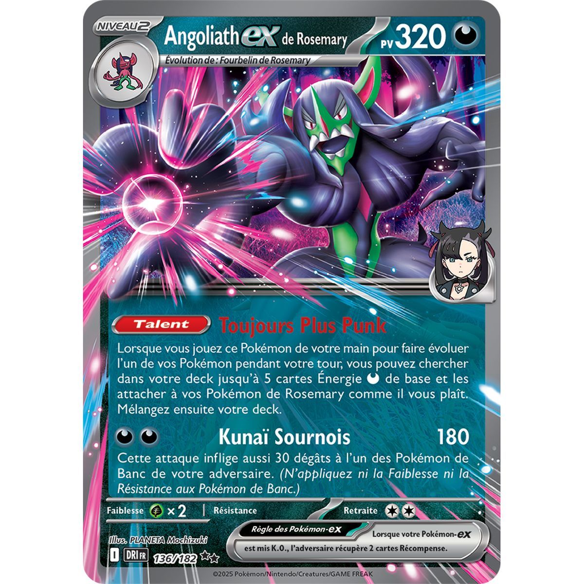Item Angoliath-exde Rosemary - Double Rare 136/182 - Scarlet and Purple 10 Destined Rivalries