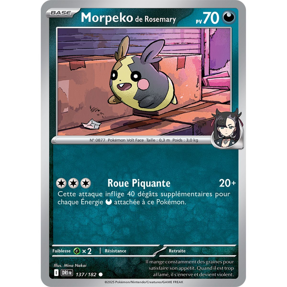 Rosemary's Morpeko - Common 137/182 - Scarlet and Purple 10 Destined Rivalries