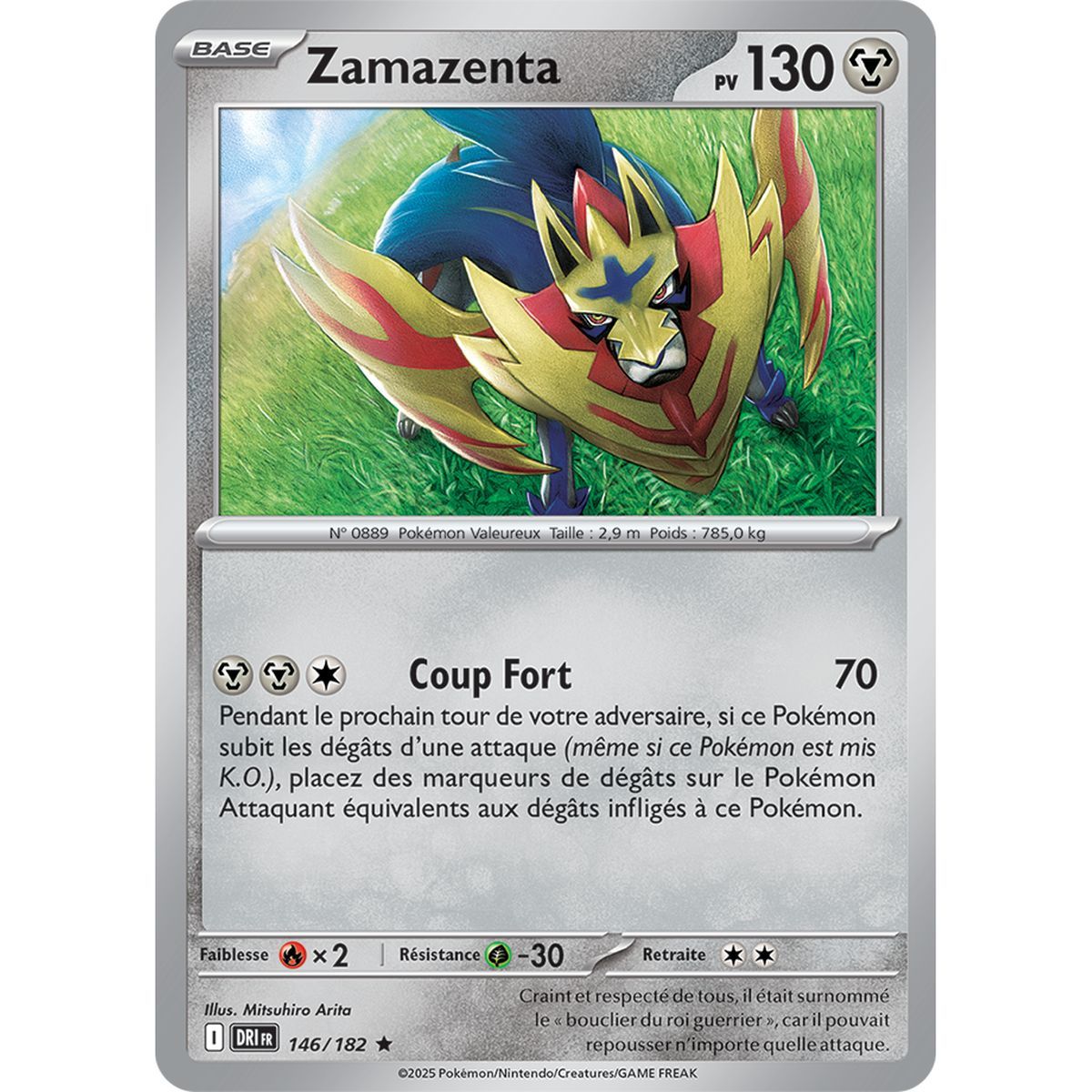 Item Zamazenta - Reverse 146/182 - Scarlet and Purple 10 Destined Rivalries