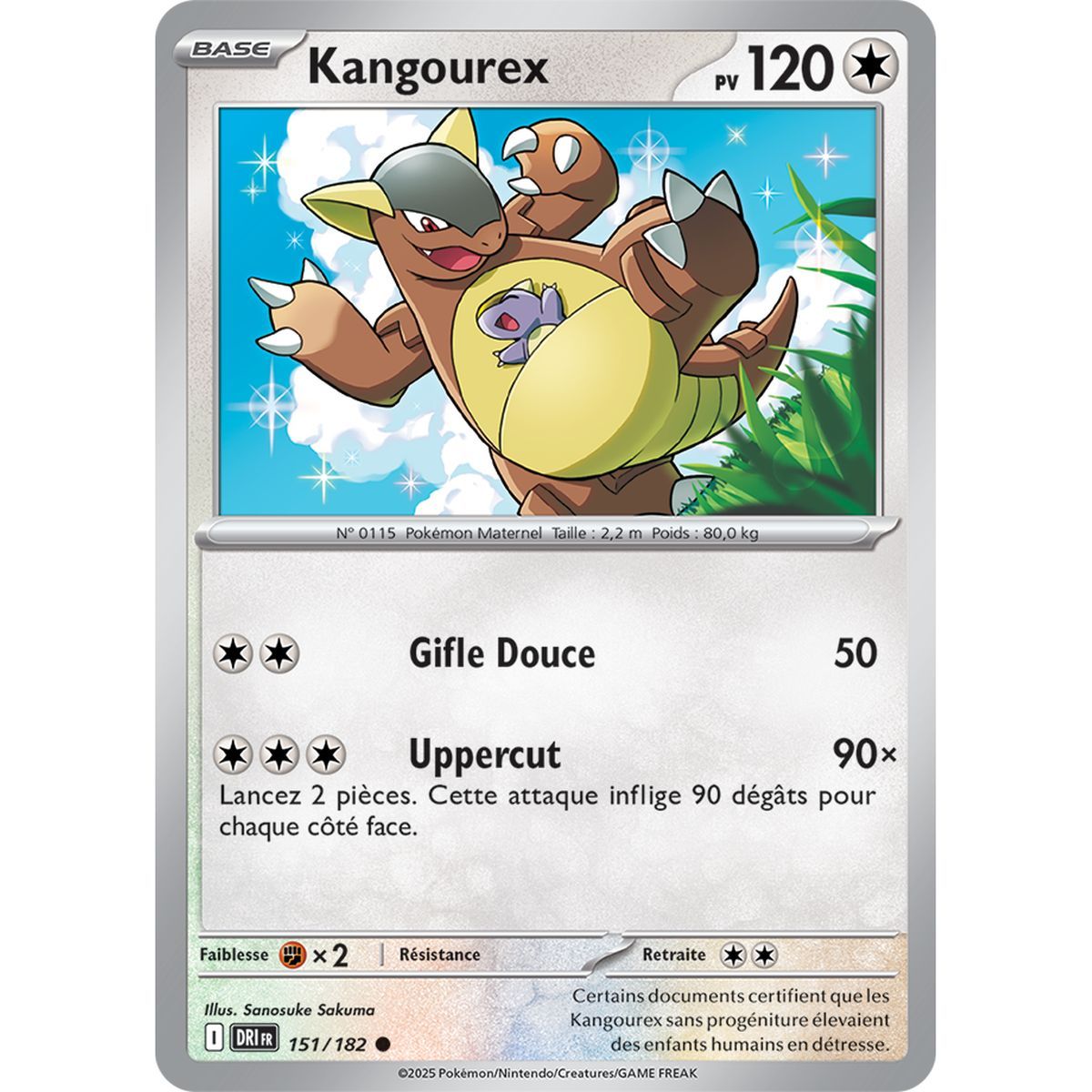 Kangourex - Reverse 151/182 - Scarlet and Purple 10 Destined Rivalries