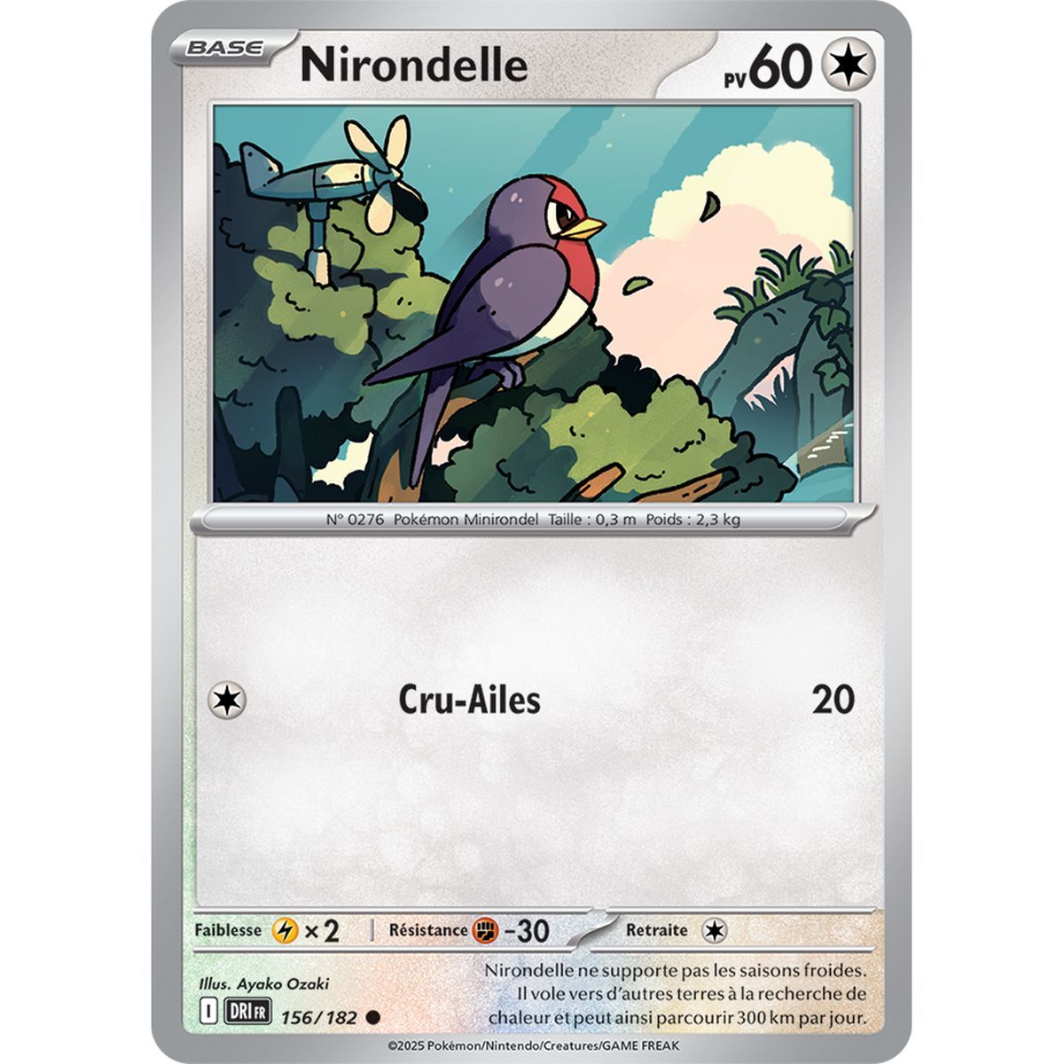 Nirondelle - Commune 156/182 - Scarlet and Violet 10 Destined Rivalries