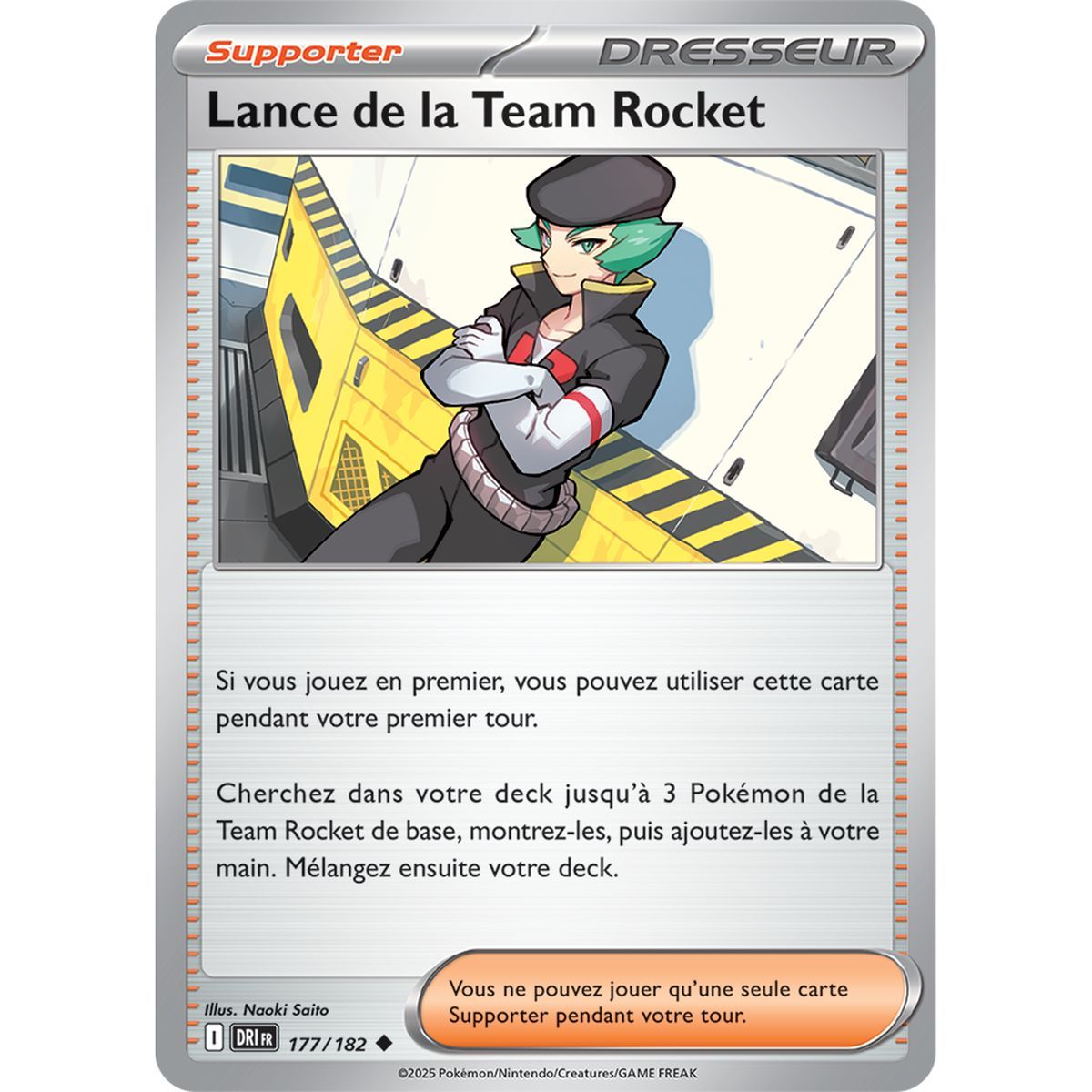 Team Rocket Lance - Uncommon 177/182 - Scarlet and Purple 10 Destined Rivalries