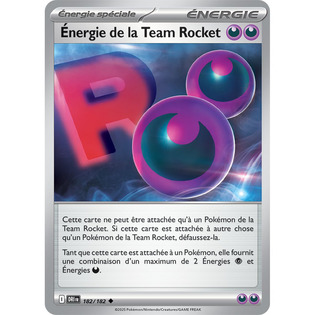 Item Team Rocket Energy - Reverse 182/182 - Scarlet and Purple 10 Destined Rivalries