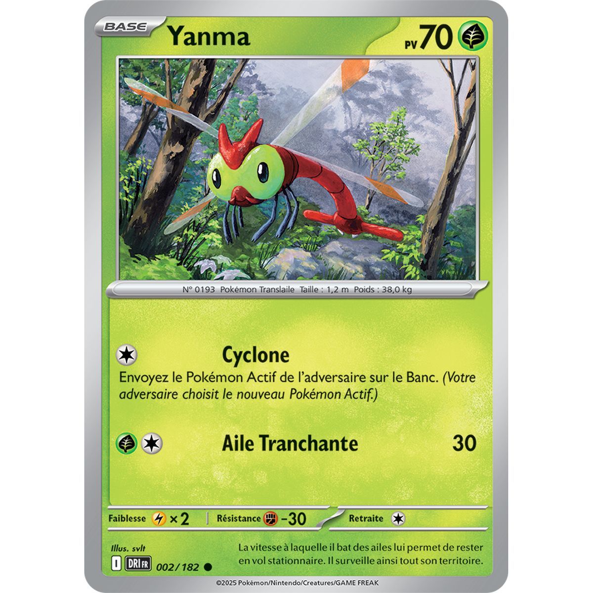 Yanma - Reverse 2/182 - Scarlet and Purple 10 Destined Rivalries