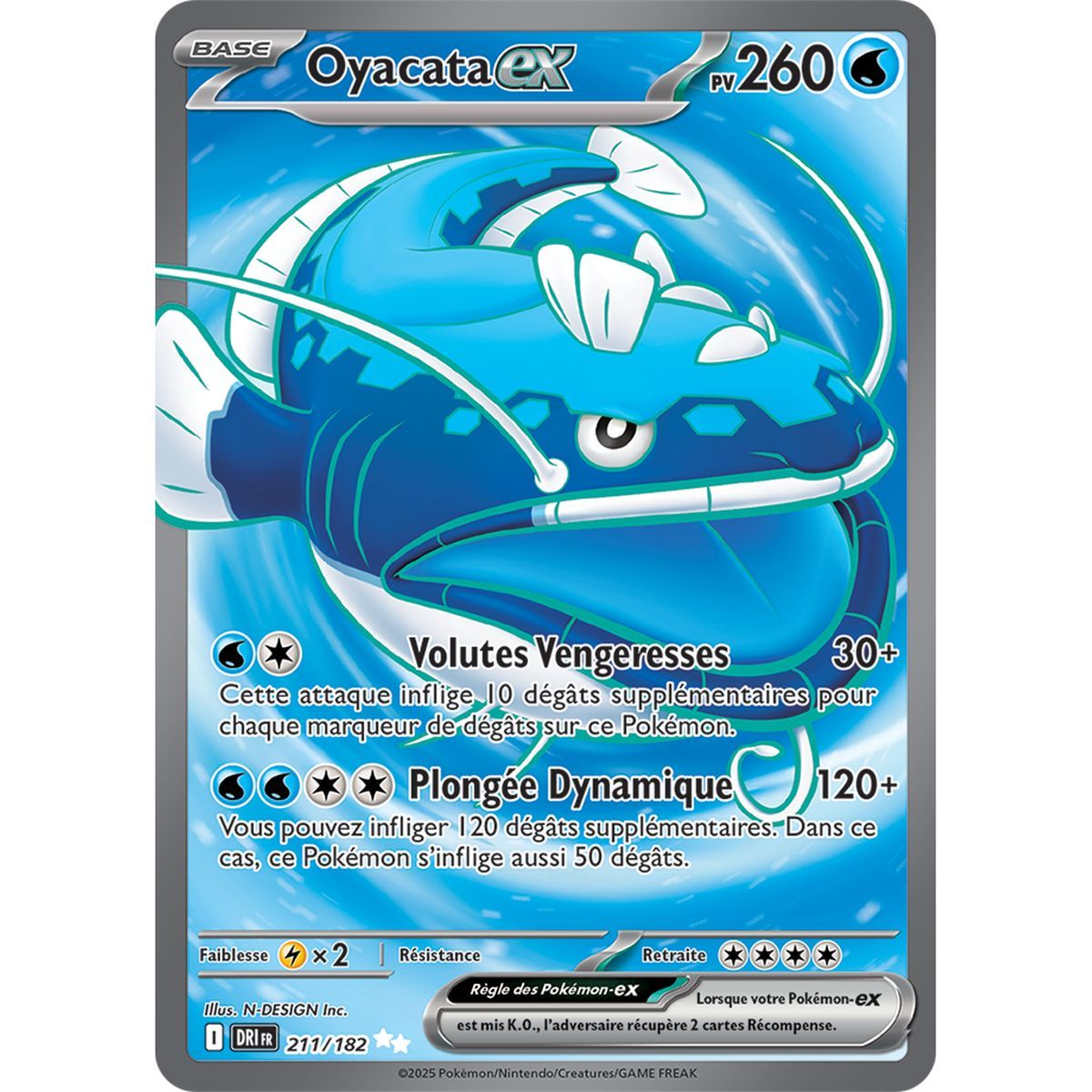 Item Oyacata-ex - Ultra Rare 211/182 - Scarlet and Purple 10 Destined Rivalries