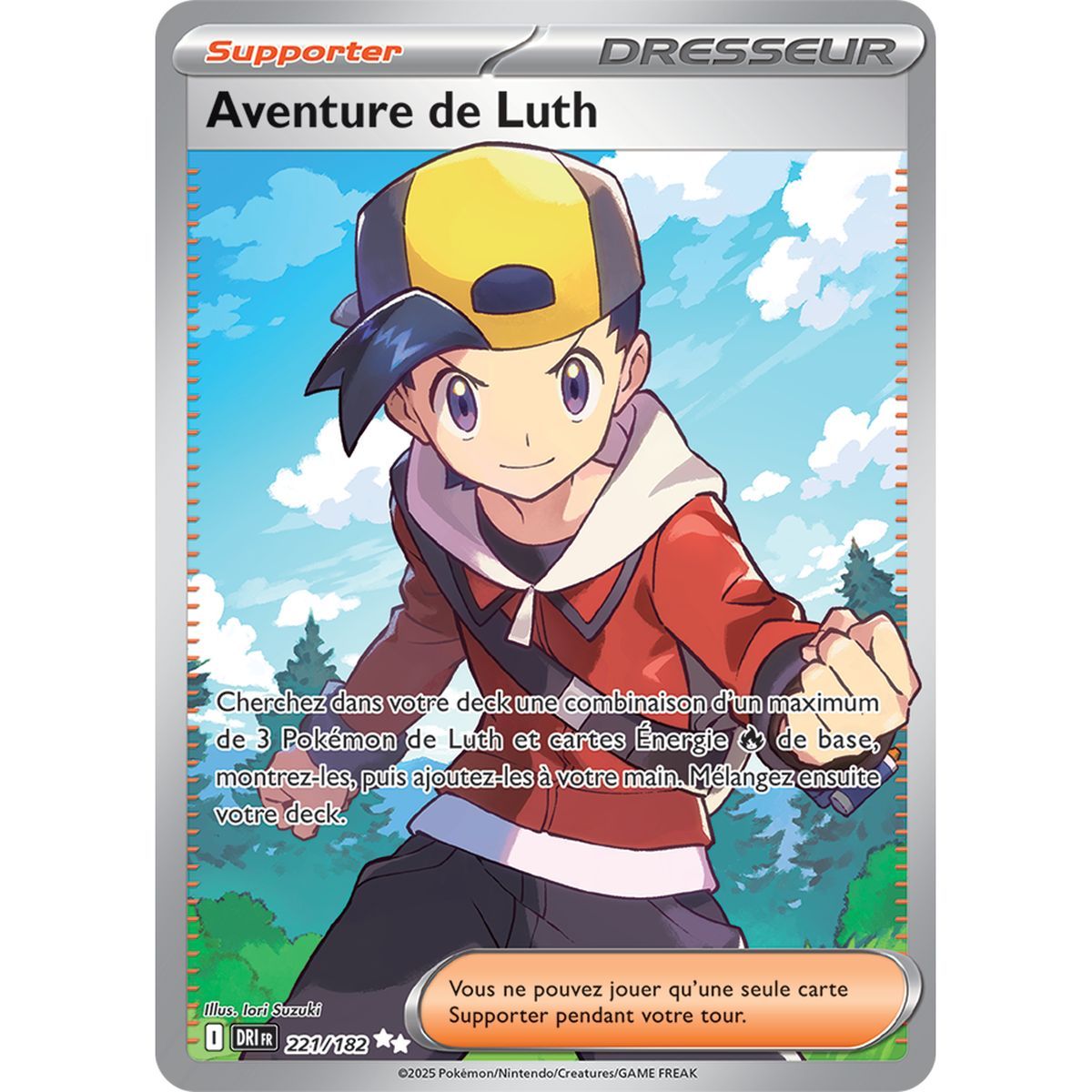 Item Lute's Adventure - Ultra Rare 221/182 - Scarlet and Purple 10 Destined Rivalries