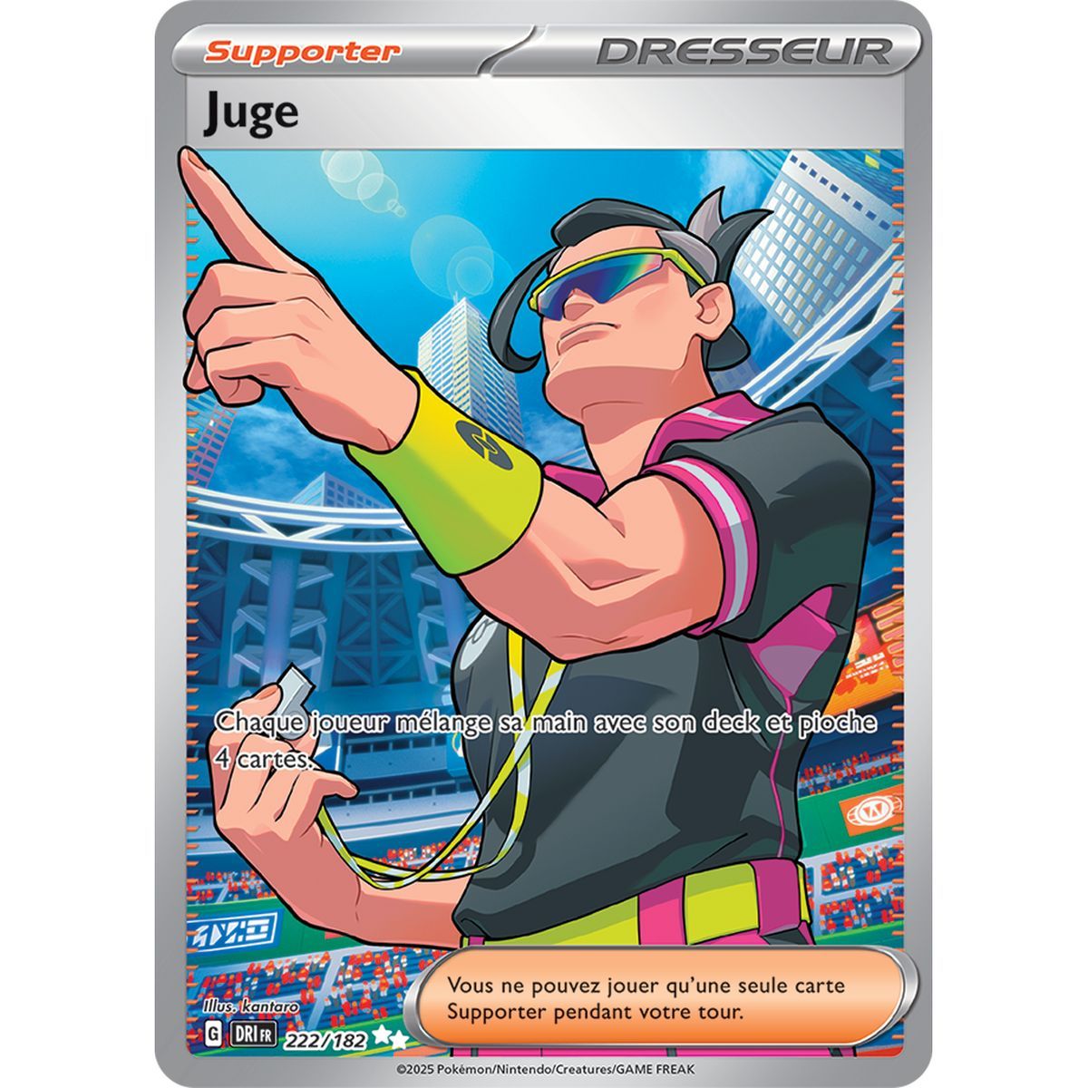 Item Judge - Ultra Rare 222/182 - Scarlet and Purple 10 Destined Rivalries