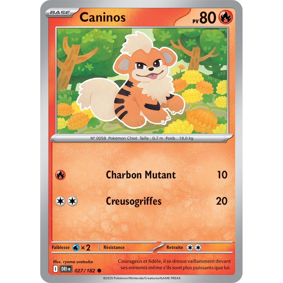 Caninos - Reverse 27/182 - Scarlet and Purple 10 Destined Rivalries