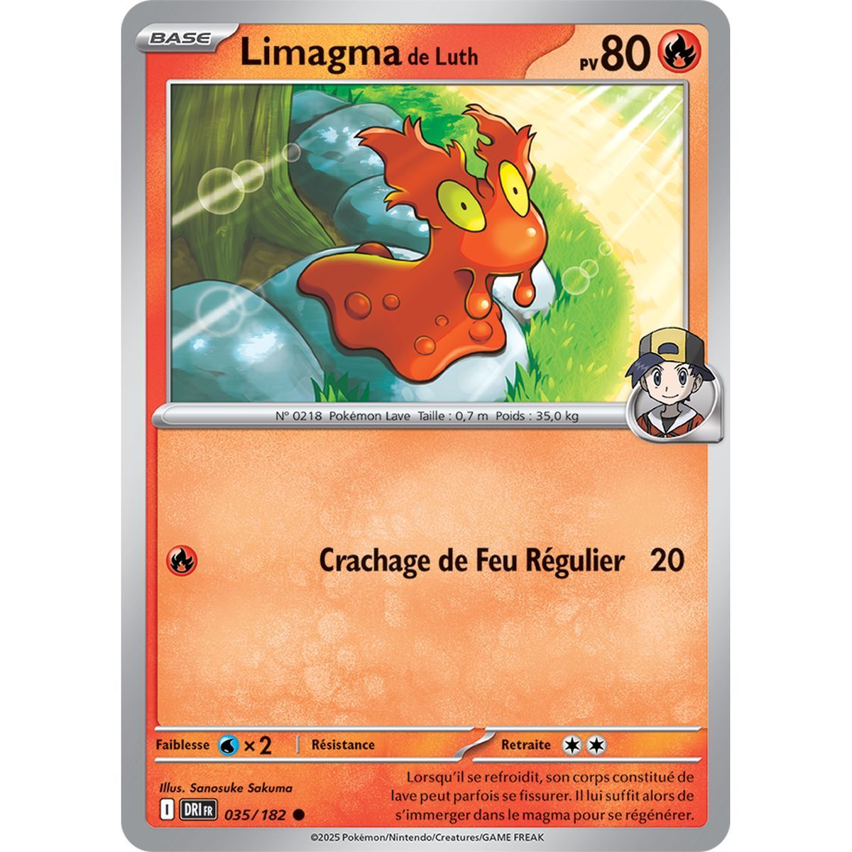 Limagma of Luth - Reverse 35/182 - Scarlet and Violet 10 Destined Rivalries