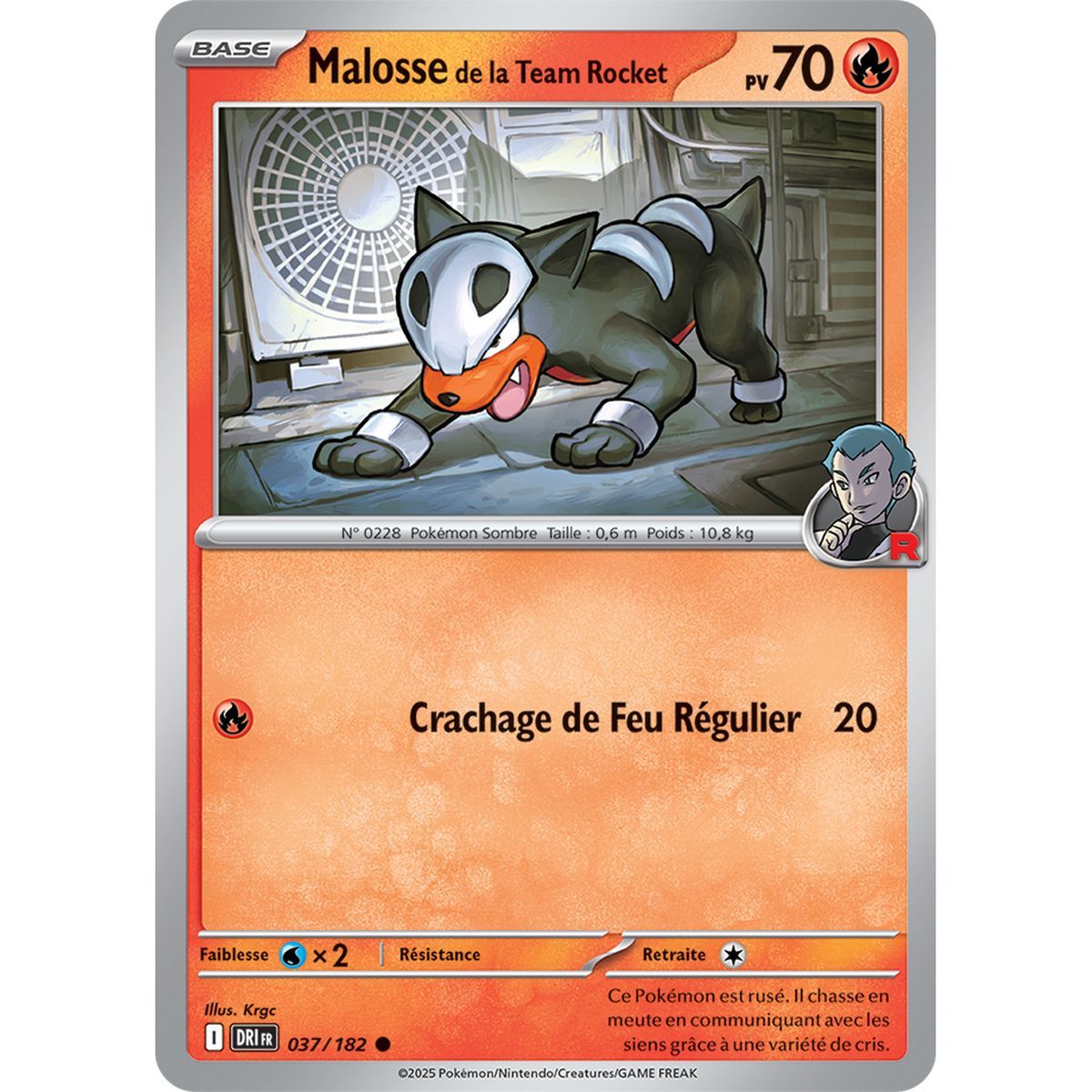 Team Rocket's Hound - Common 37/182 - Scarlet and Purple 10 Destined Rivalries