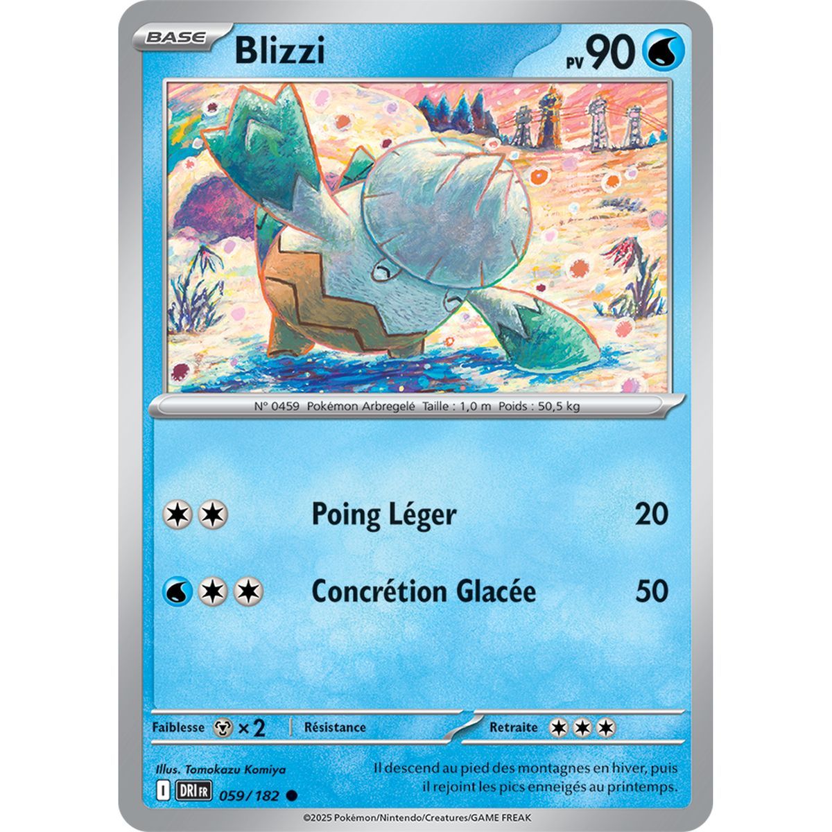 Blizzi - Reverse 59/182 - Scarlet and Purple 10 Destined Rivalries