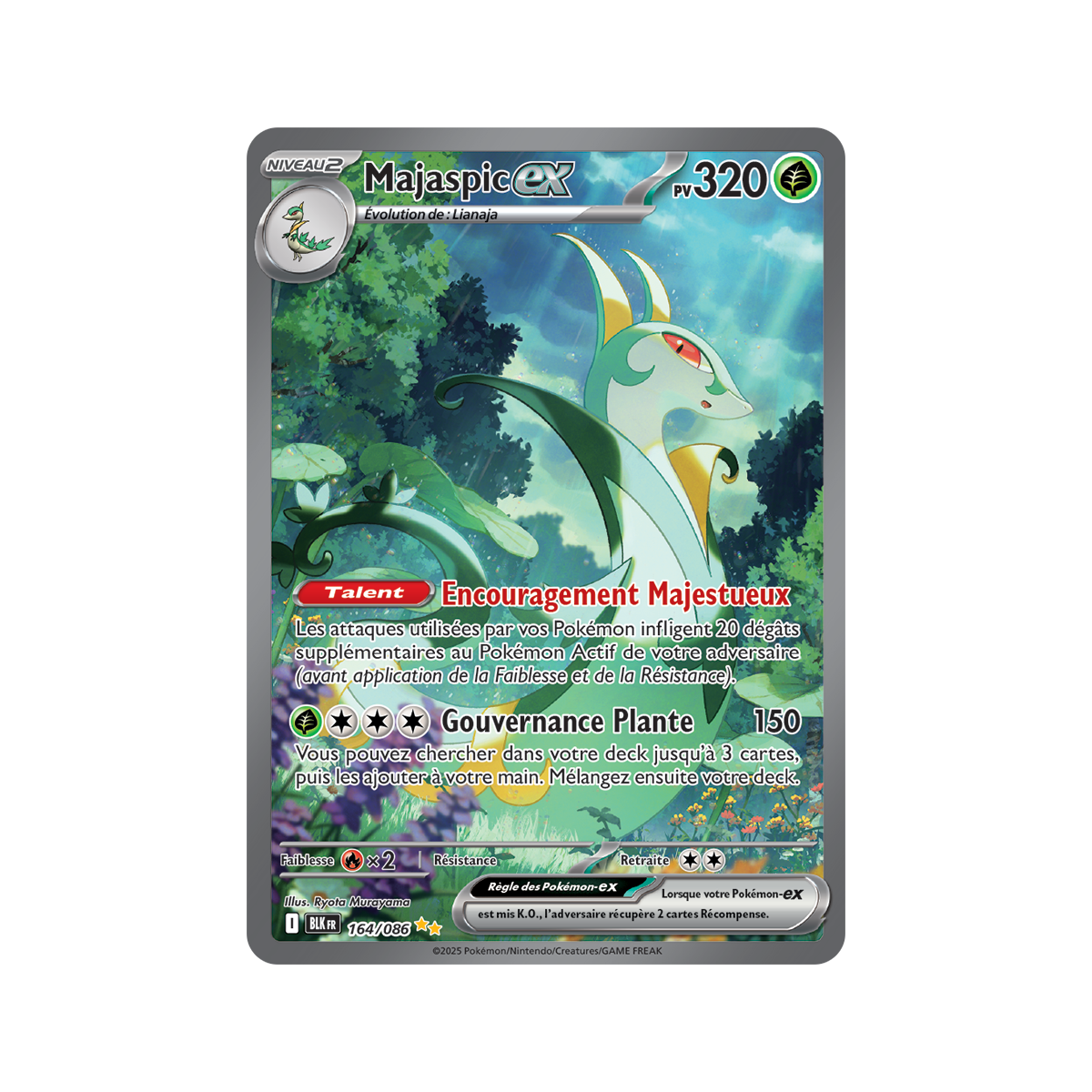 Majaspic-ex - Special Illustration Rare 164/86 - Scarlet and Violet 10.5 Black Lightning