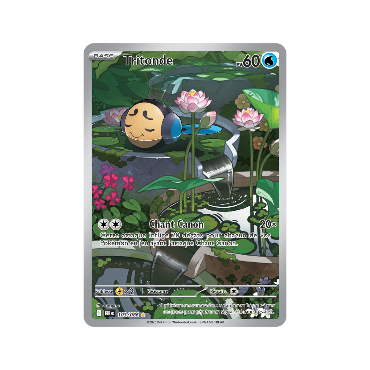 Item Tritonde - Rare Illustration 103/86 - Scarlet and Purple 10.5 Black Lightning