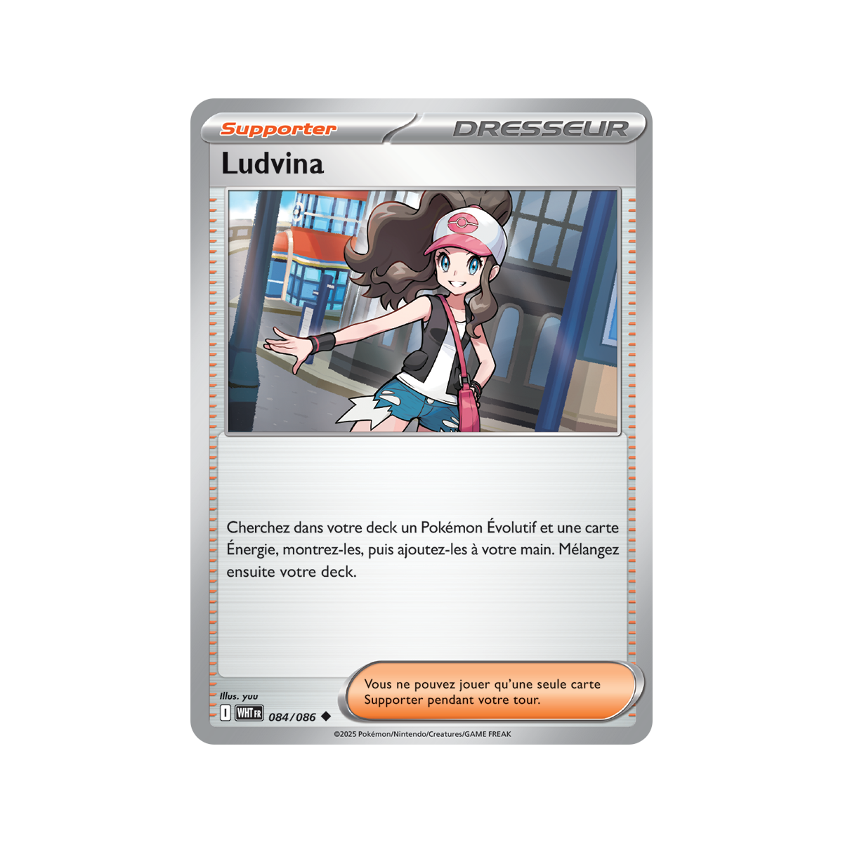 Ludvina - Uncommon 84/86 - Scarlet and Violet 10.5 White Flame