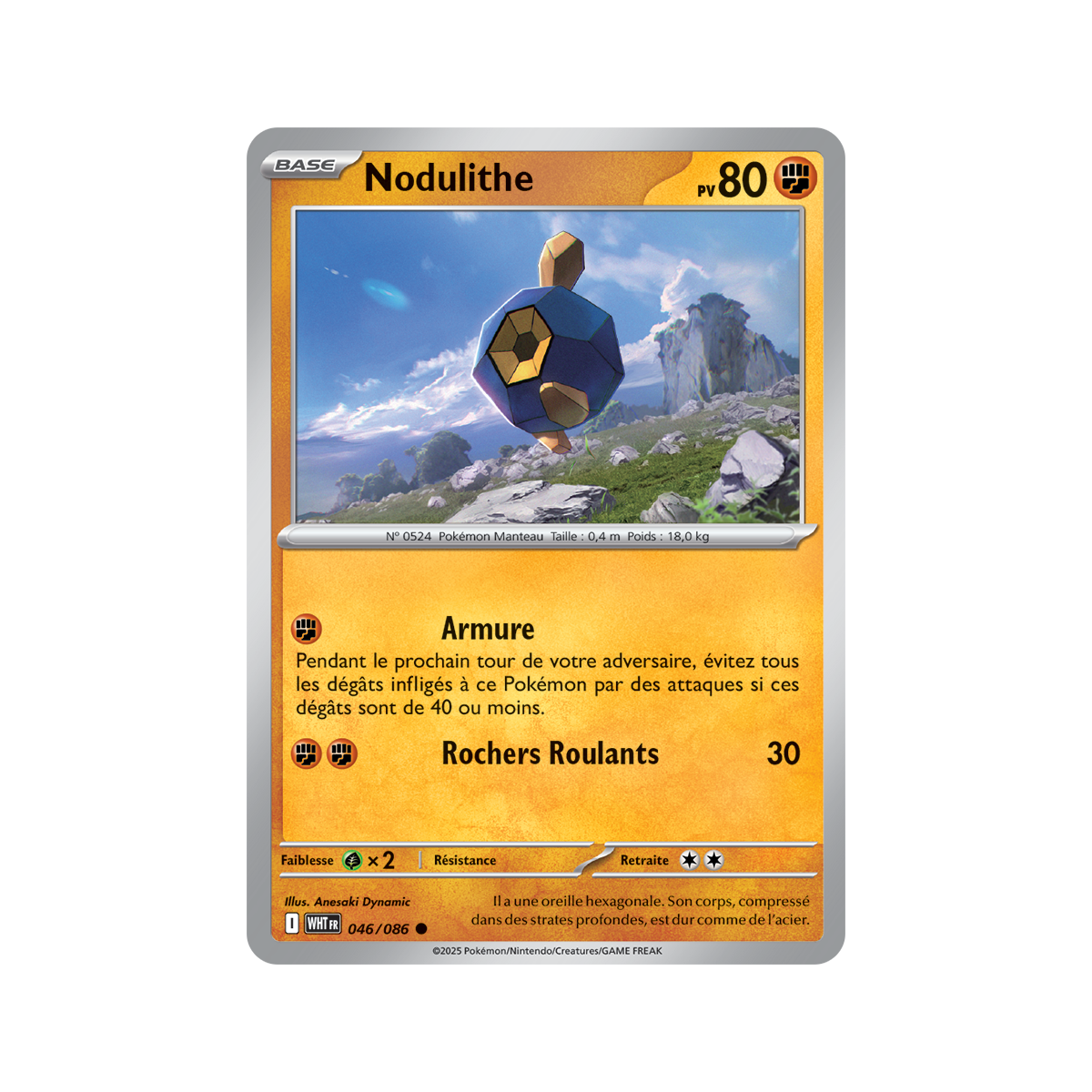 Nodulithe - Common 46/86 - Scarlet and Violet 10.5 White Flame