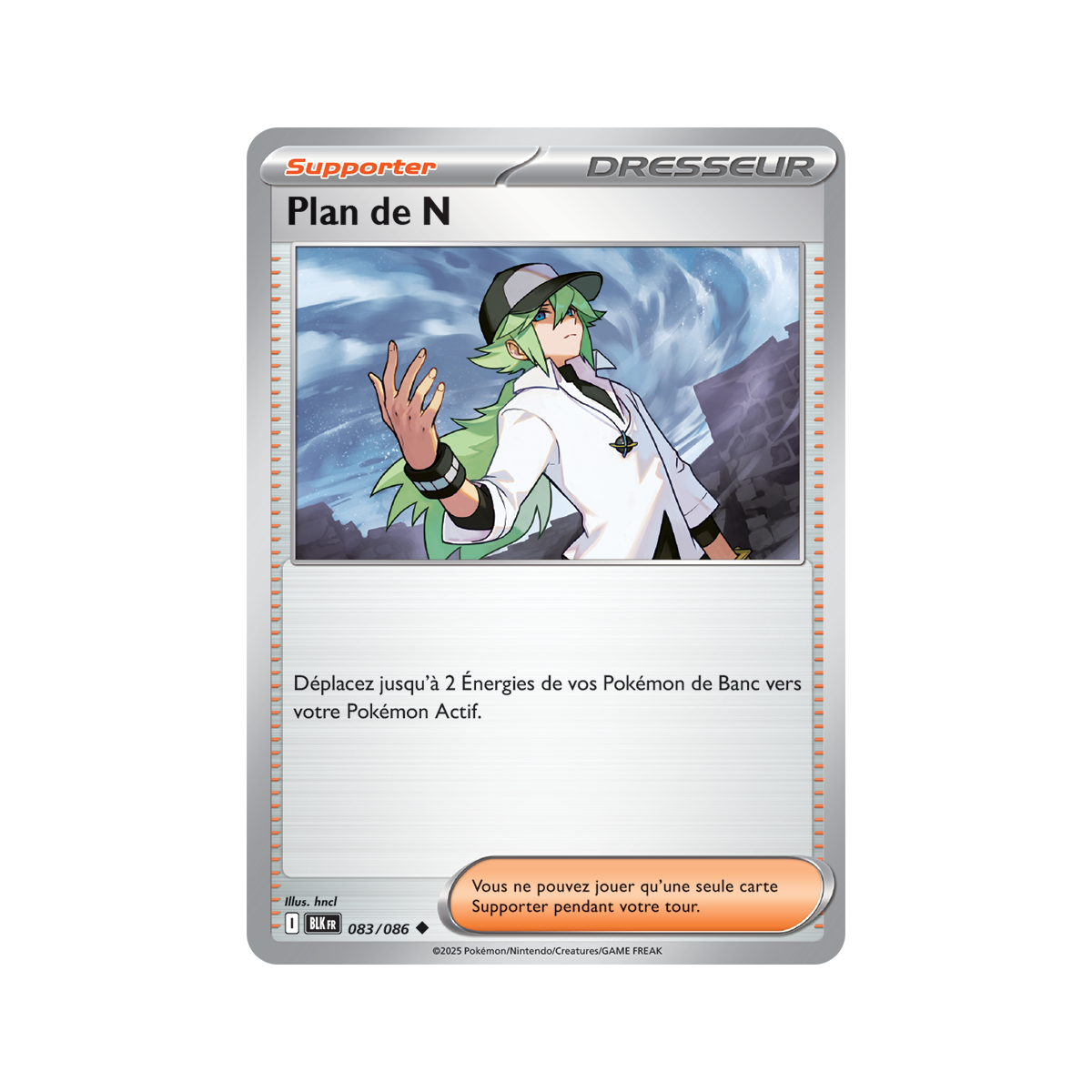 Plan of N - Reverse 83/86 - Scarlet and Violet 10.5 Black Lightning