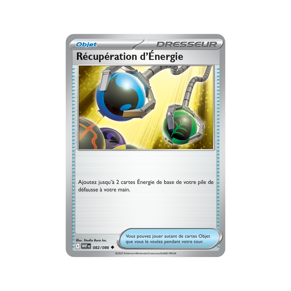 Energy Recovery - Reverse Pokéball 82/86 - Scarlet and Purple 10.5 White Flame