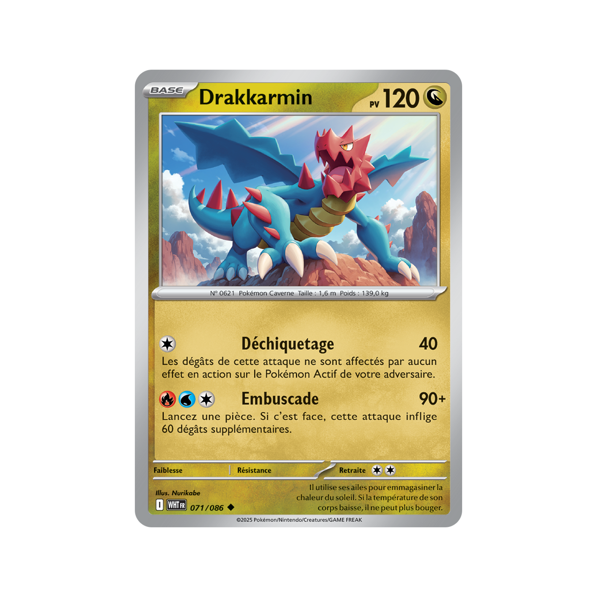 Drakkarmin - Reverse Pokéball 71/86 - Scarlet and Purple 10.5 White Flame