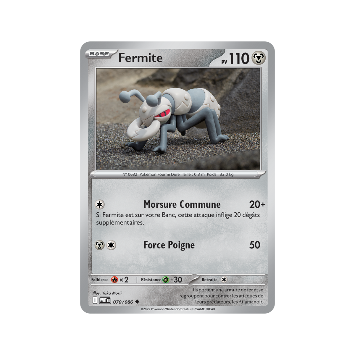 Fermite - Reverse Pokéball 70/86 - Scarlet and Purple 10.5 White Flame
