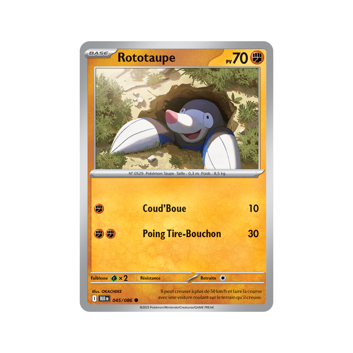 Rototaupe - Reverse Pokéball 45/86 - Scarlet and Purple 10.5 Black Lightning