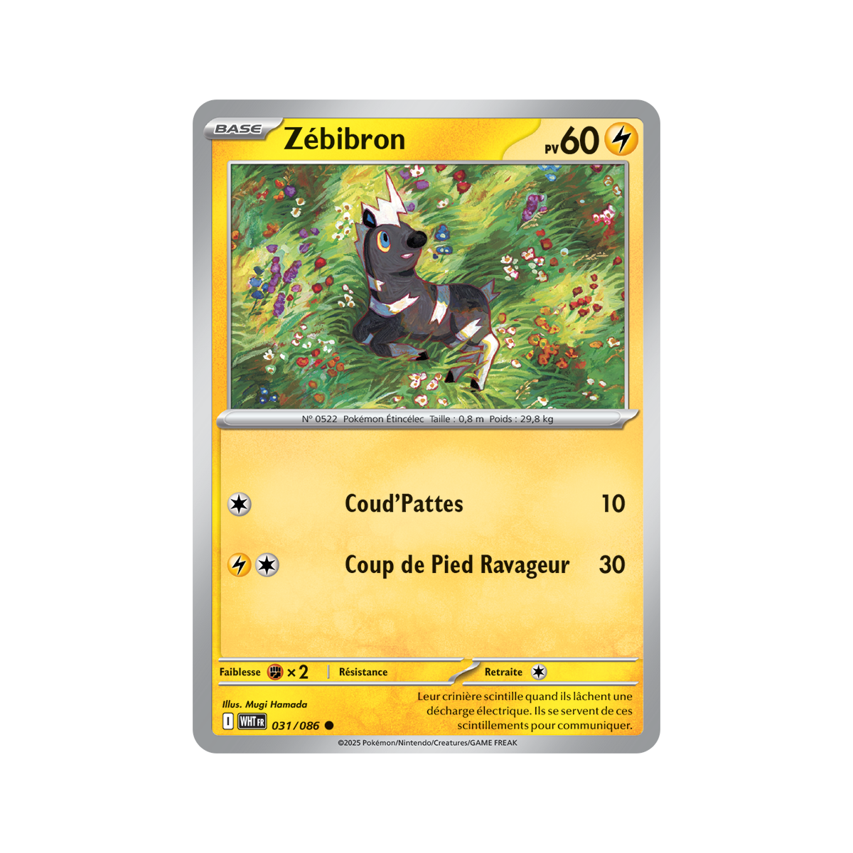 Zébibron - Reverse Pokéball 31/86 - Scarlet and Purple 10.5 White Flame