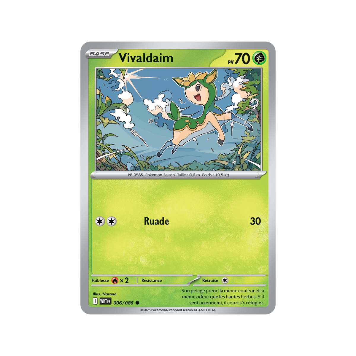 Vivaldeim - Reverse Pokéball 6/86 - Scarlet and Purple 10.5 White Flame