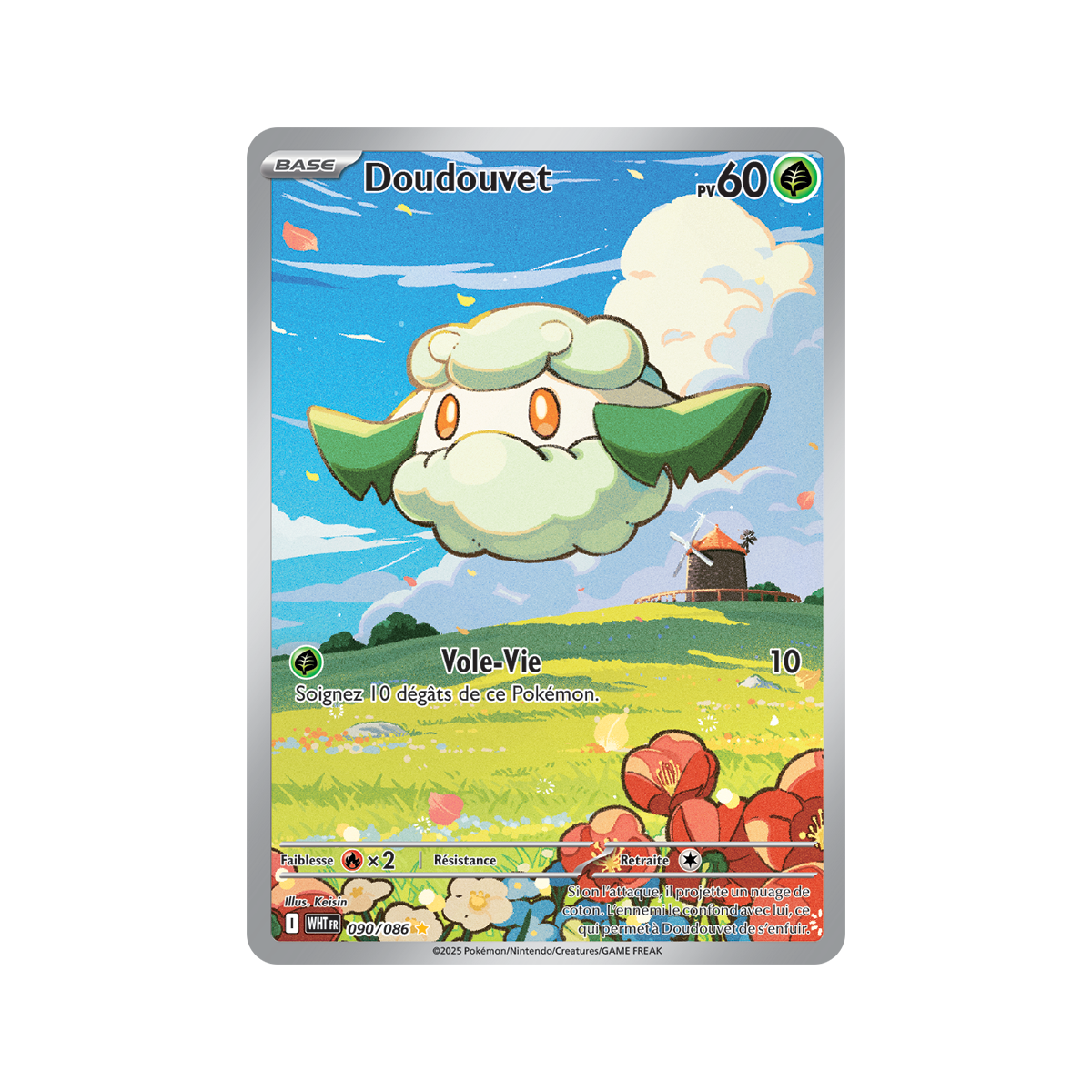 Item Doudouvet - Rare Illustration 90/86 - Scarlet and Violet 10.5 White Flame