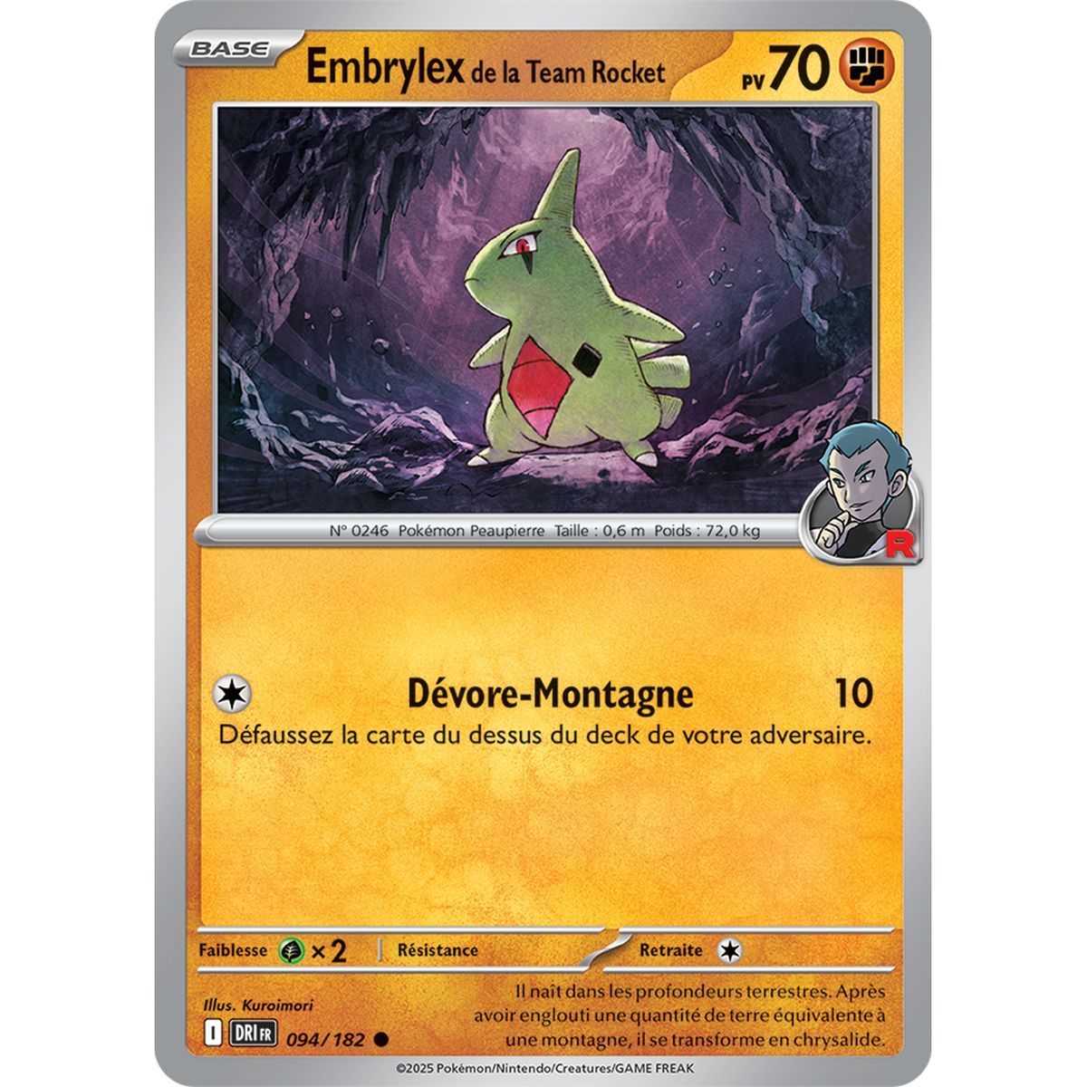 Team Rocket Embrylex - Common 94/182 - Scarlet and Purple 10 Destined Rivalries