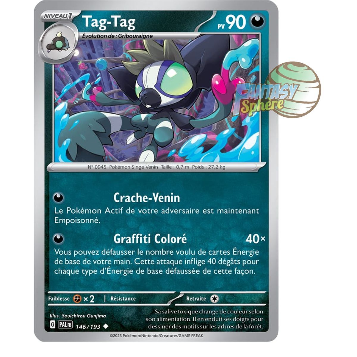 Tag-Tag - Uncommon 146/193 - Scarlet and Violet Evolution in Paldea