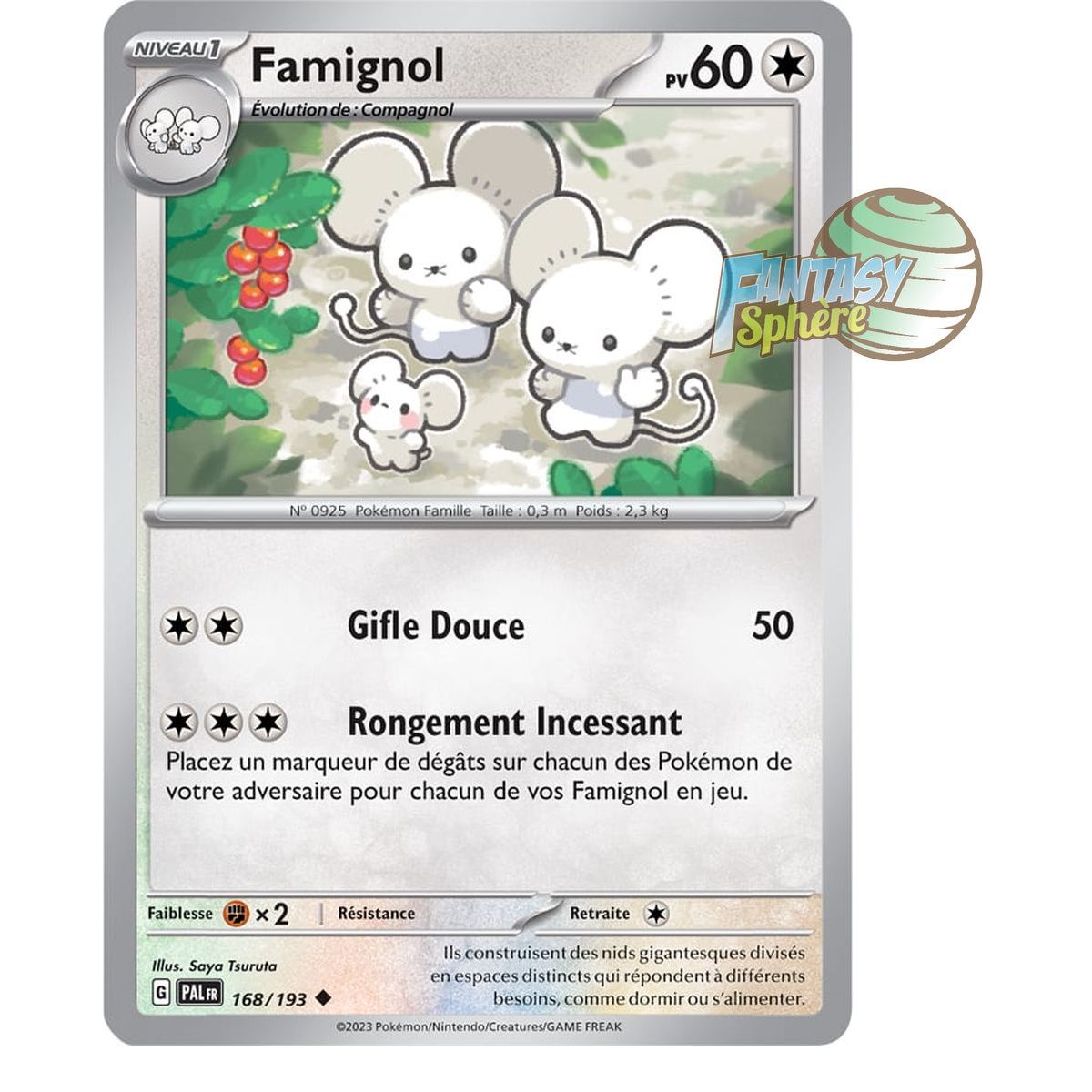 Famignol - Uncommon 168/193 - Scarlet and Violet Evolution in Paldea