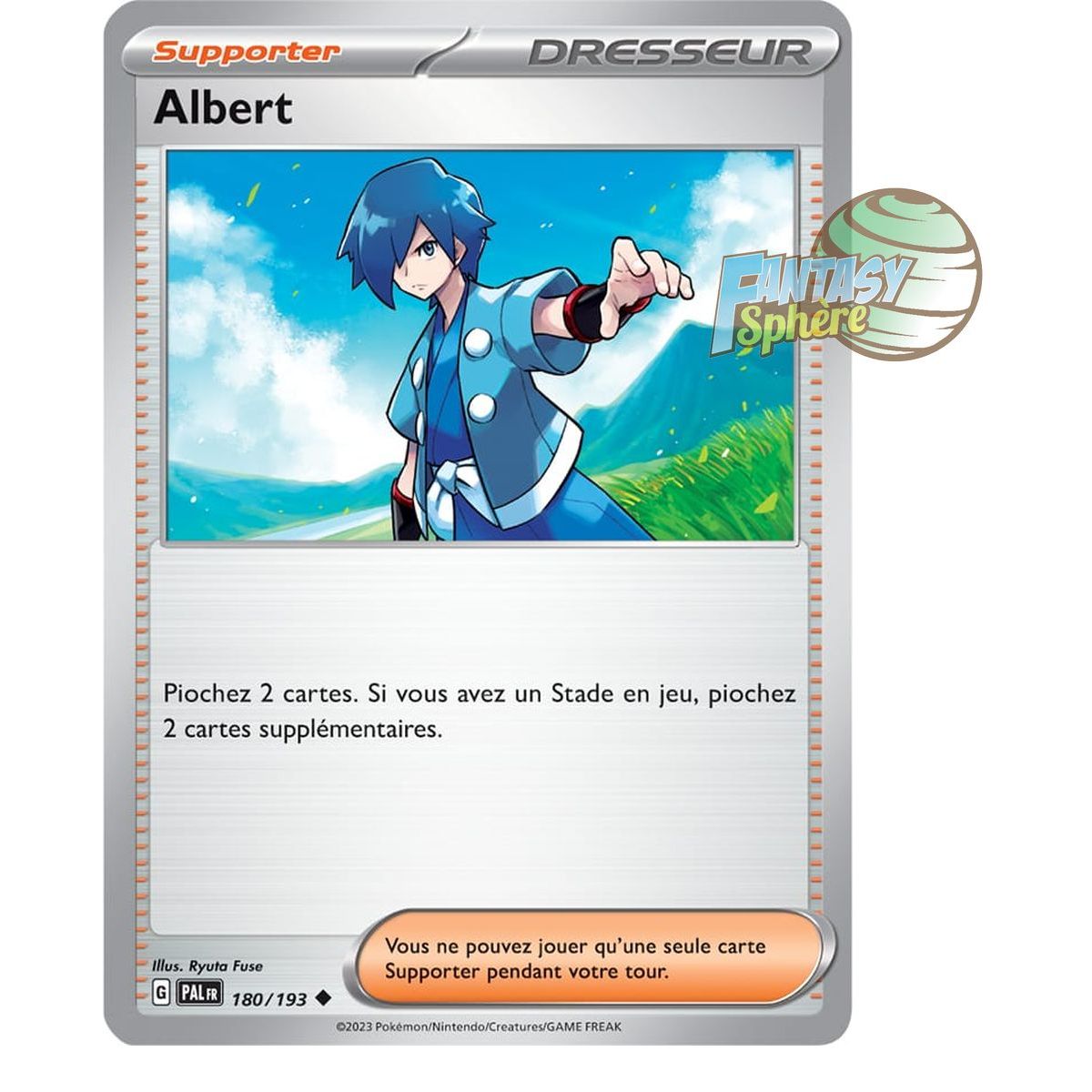 Item Albert - Uncommon 180/193 - Scarlet and Violet Evolution in Paldea