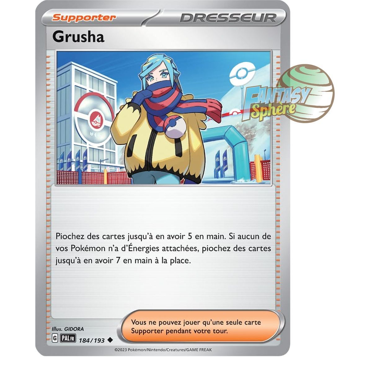 Grusha - Uncommon 184/193 - Scarlet and Violet Evolution in Paldea