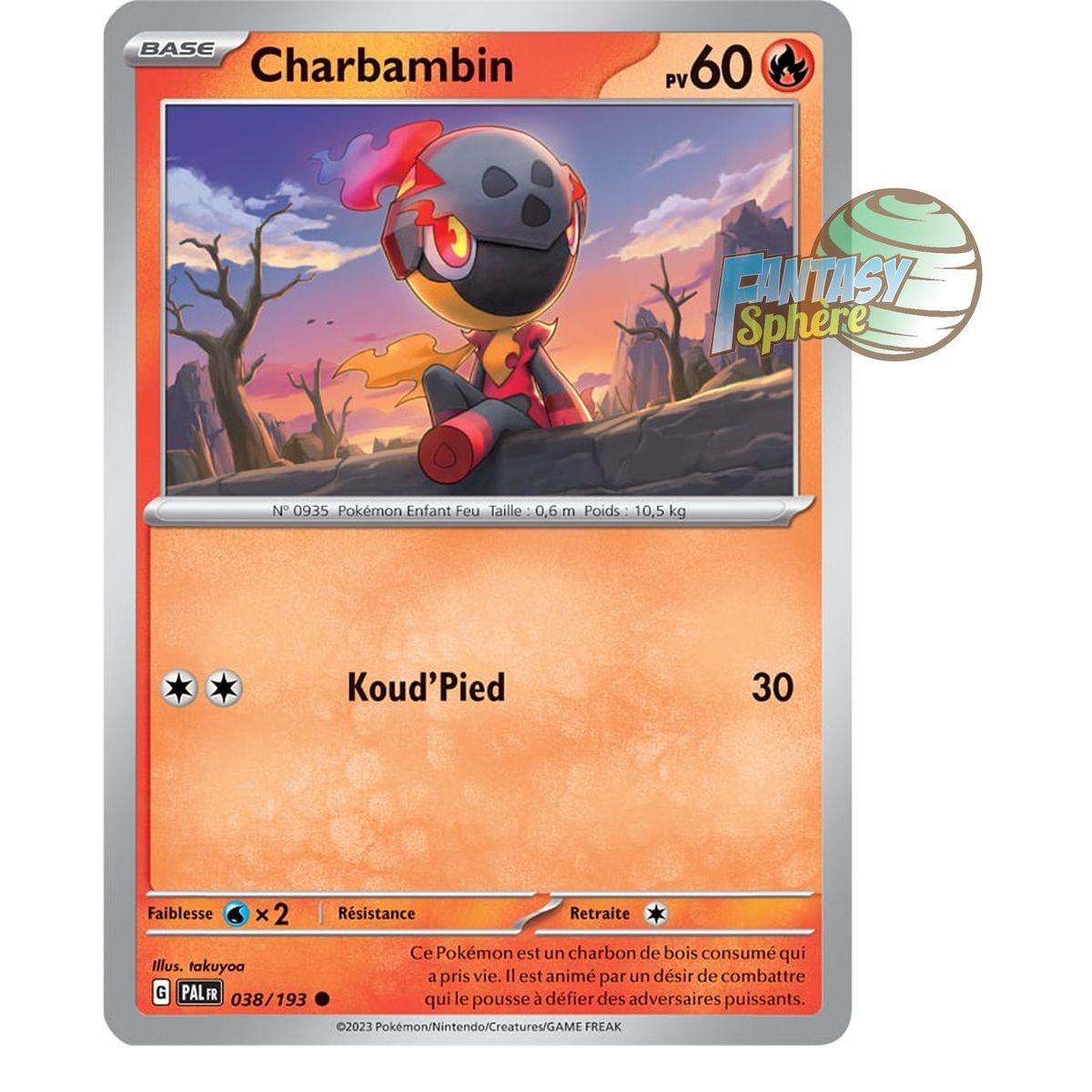 Item Charbambin - Municipality 38/193 - Scarlet and Violet Evolution in Paldea