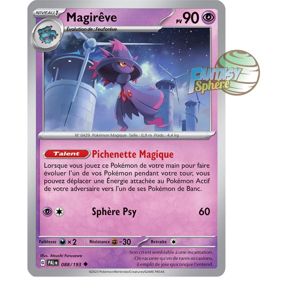 Magirêve - Uncommon 88/193 - Scarlet and Violet Evolution in Paldea