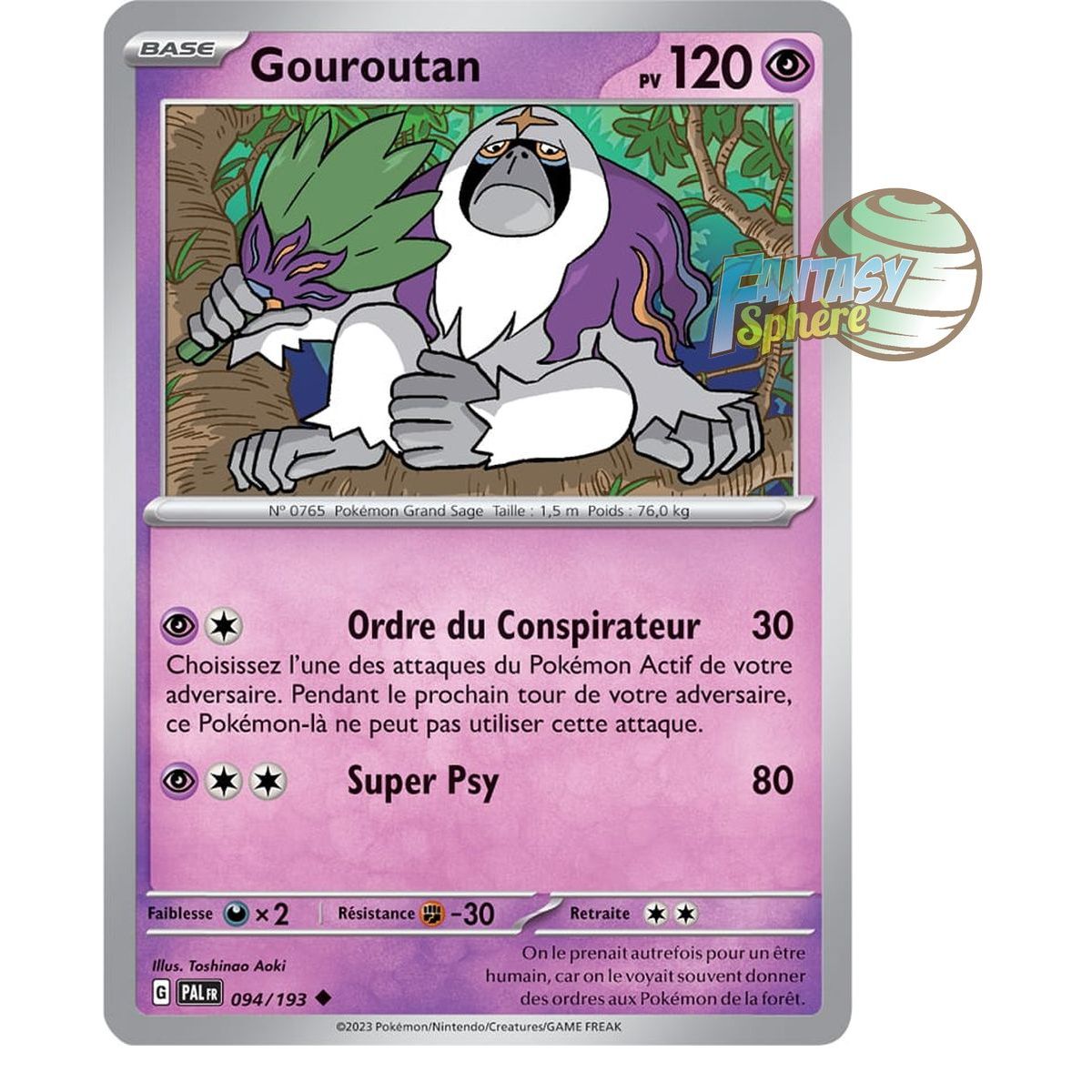 Gouroutan - Uncommon 94/193 - Scarlet and Violet Evolution in Paldea