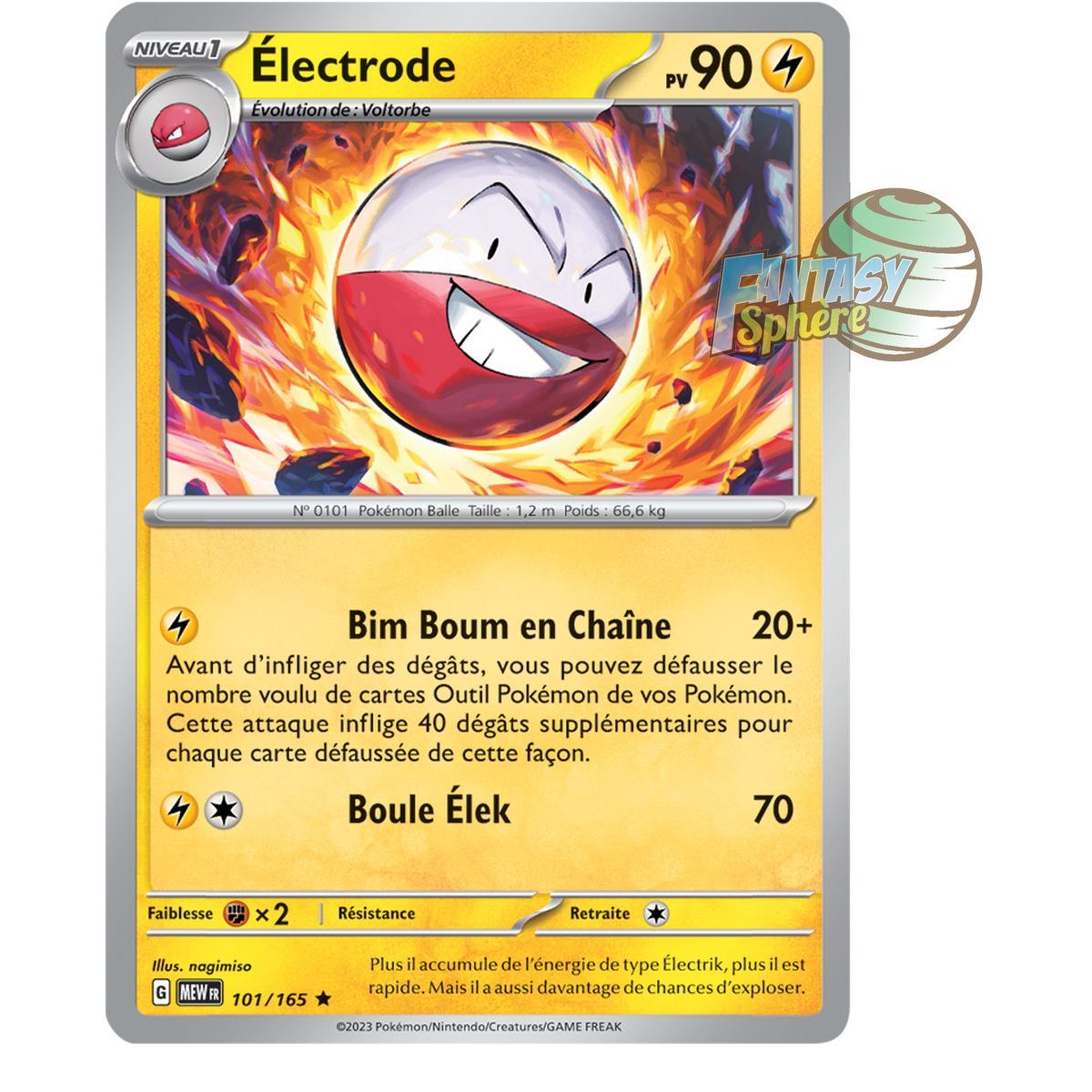 Item Electrode - Holo Rare 101/165 - Scarlet and Purple 151