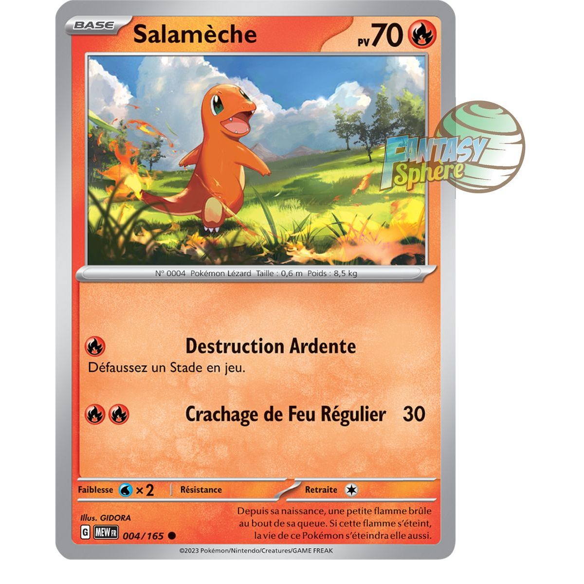 Charmander - Reverse 4/165 - Scarlet and Purple 151