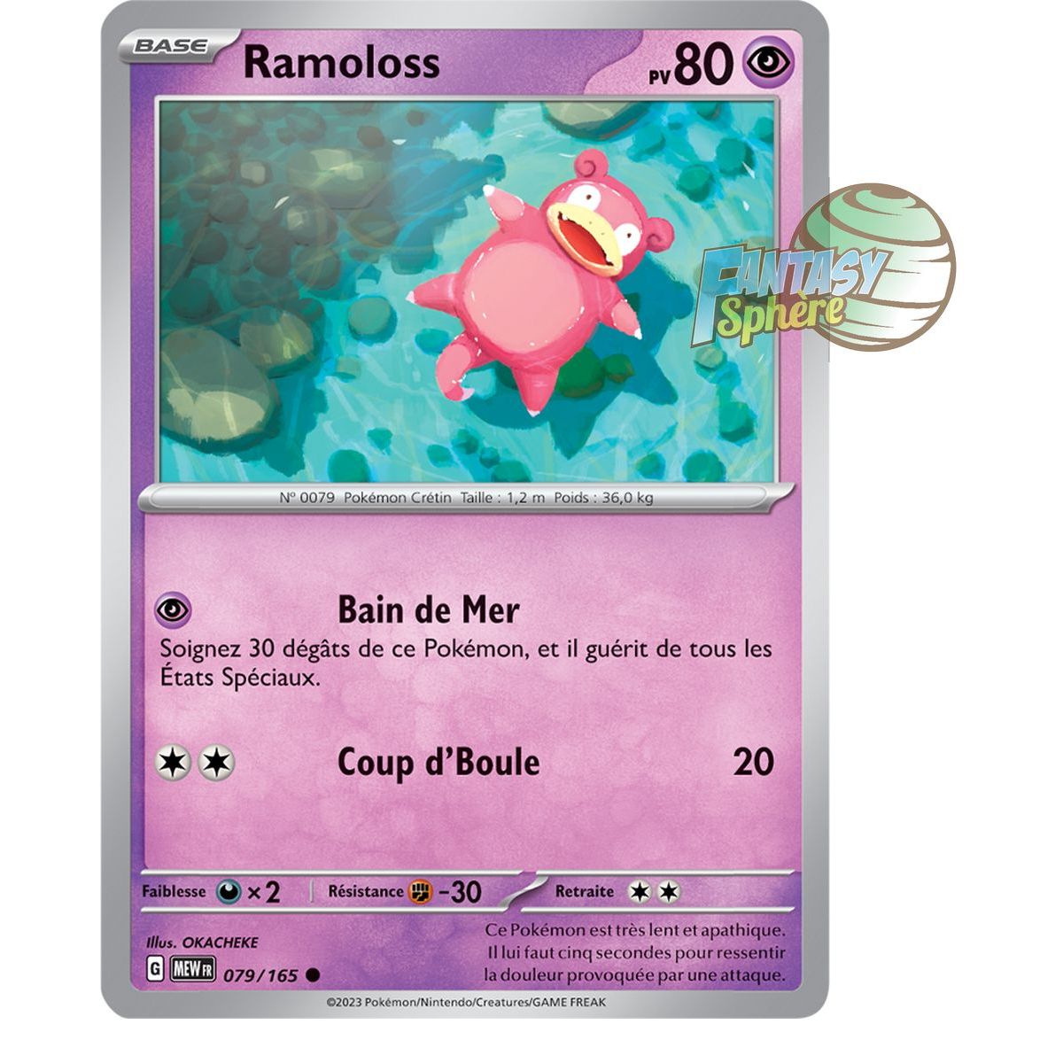 Slowpoke - Reverse 79/165 - Scarlet and Violet 151