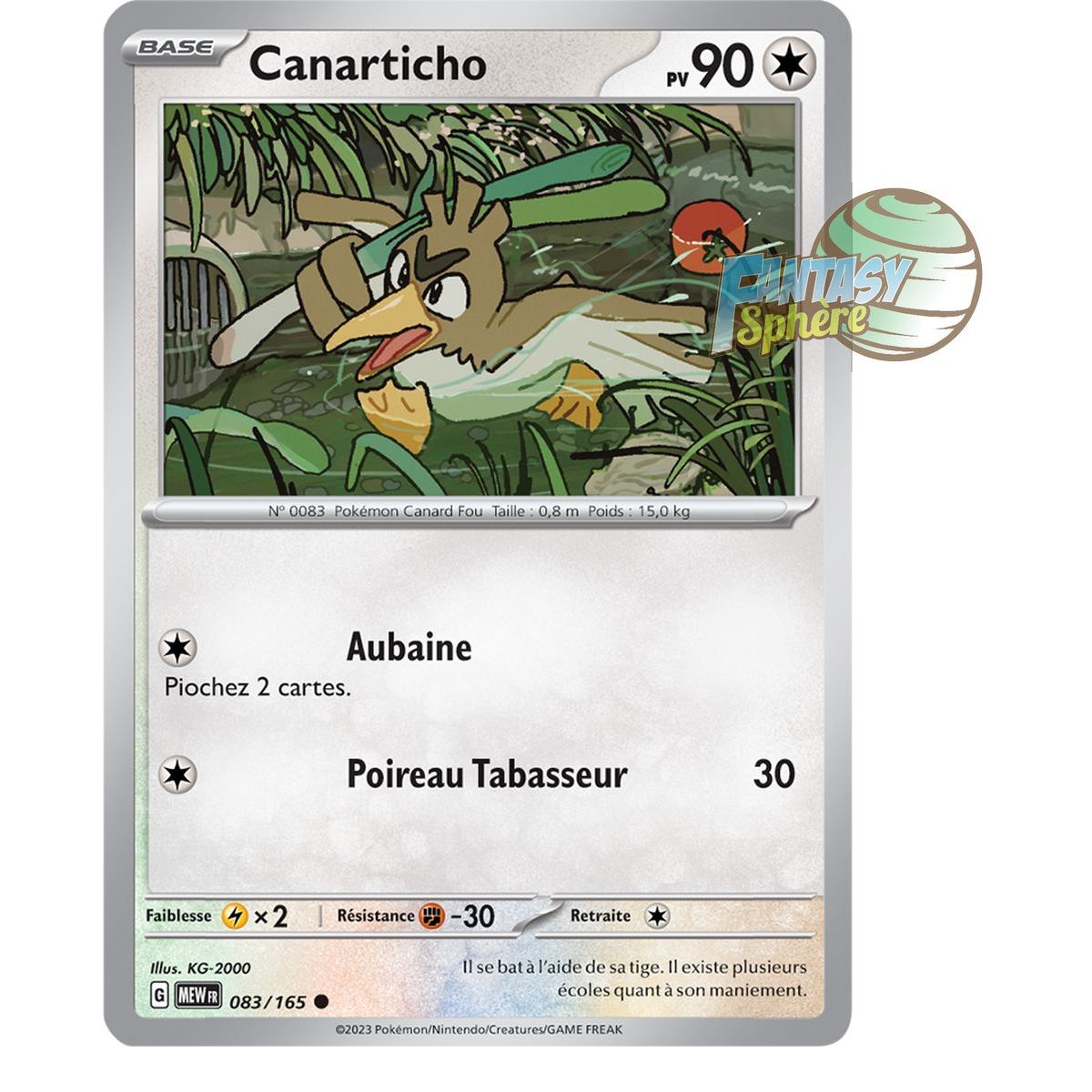 Canarticho - Reverse 83/165 - Scarlet and Violet 151