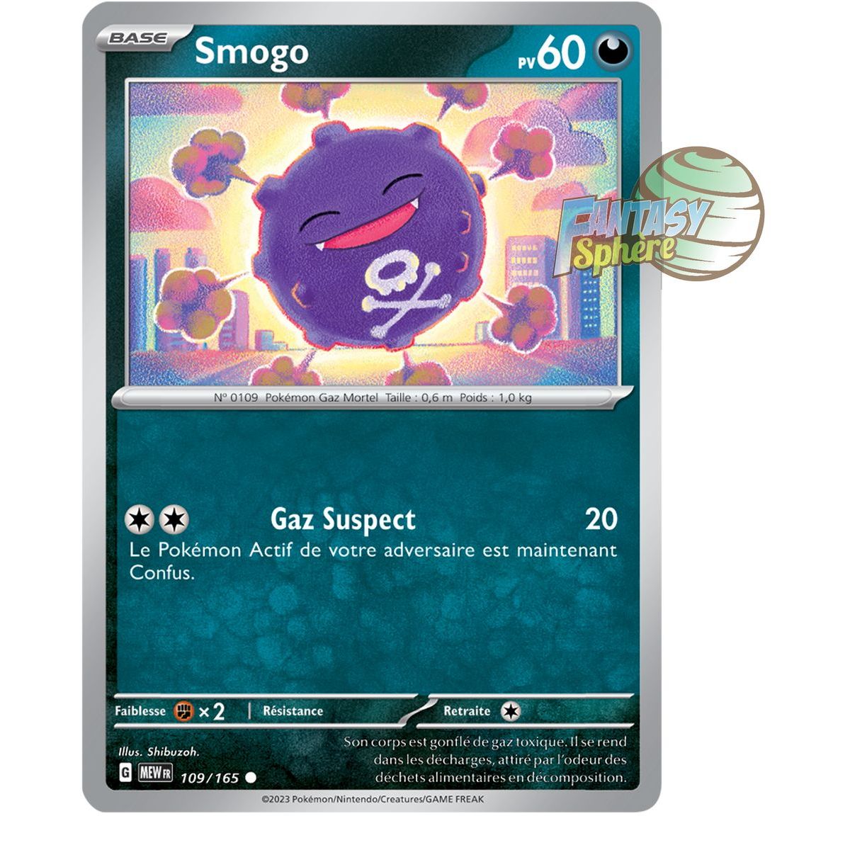 Smogo - Reverse 109/165 - Scarlet and Violet 151