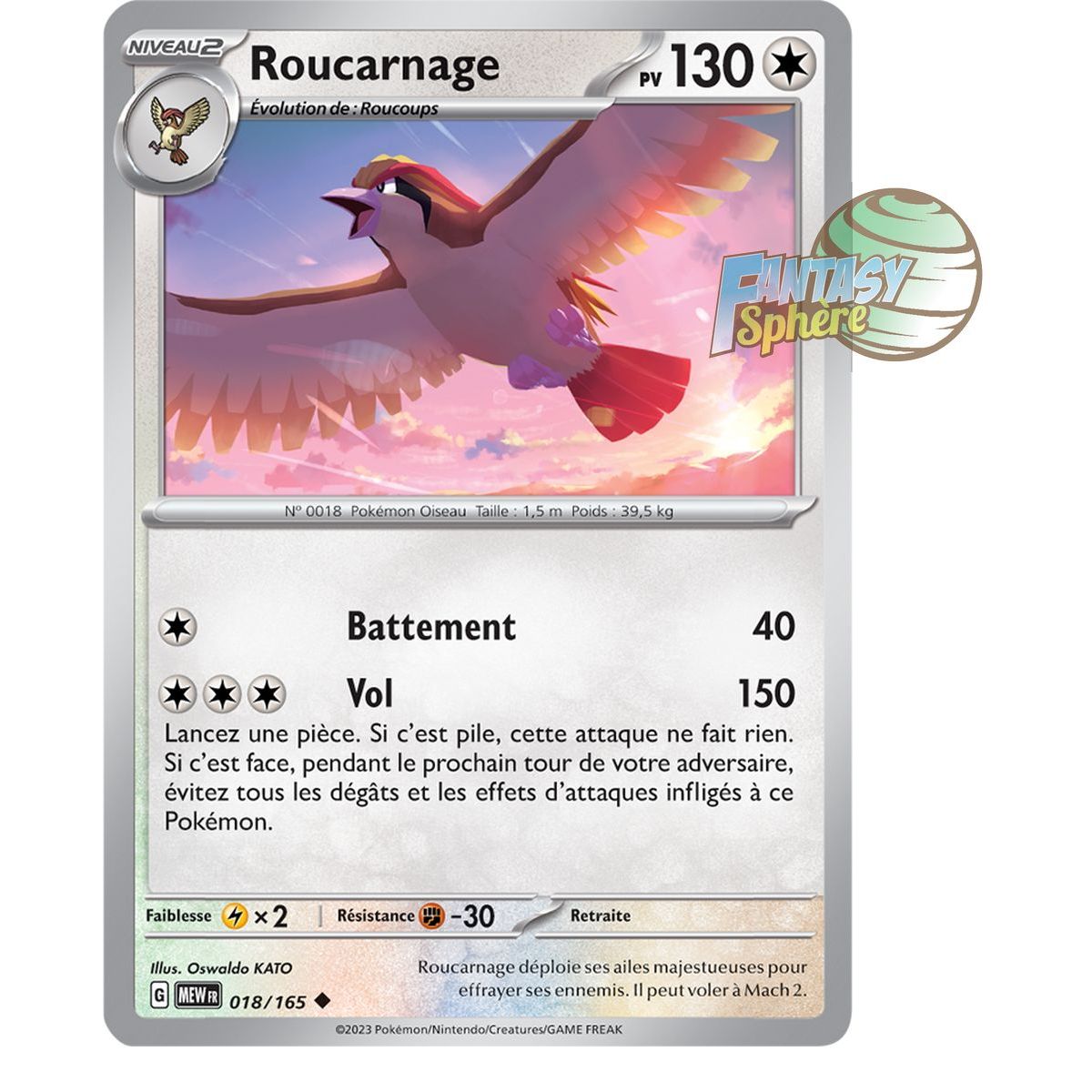 Roucarnage - Uncommon 18/165 - Scarlet and Purple 151