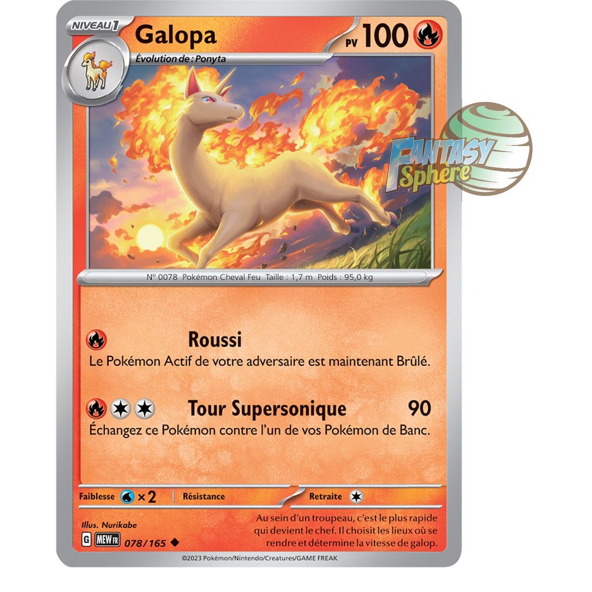 Galopa - Uncommon 78/165 - Scarlet and Purple 151