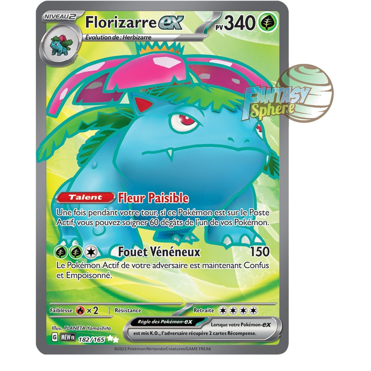 Item Florizarre EX - Ultra Rare 182/165 - Scarlet and Violet 151