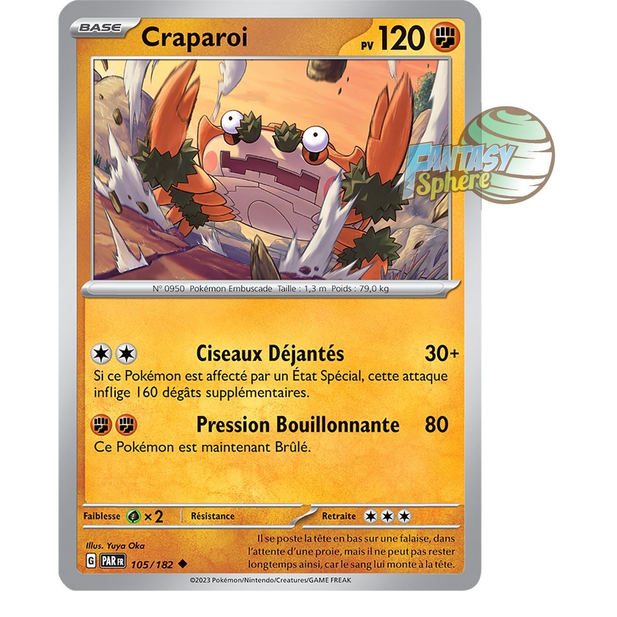 Craparoi - Reverse 105/182 - Scarlet and Violet Faille Paradox