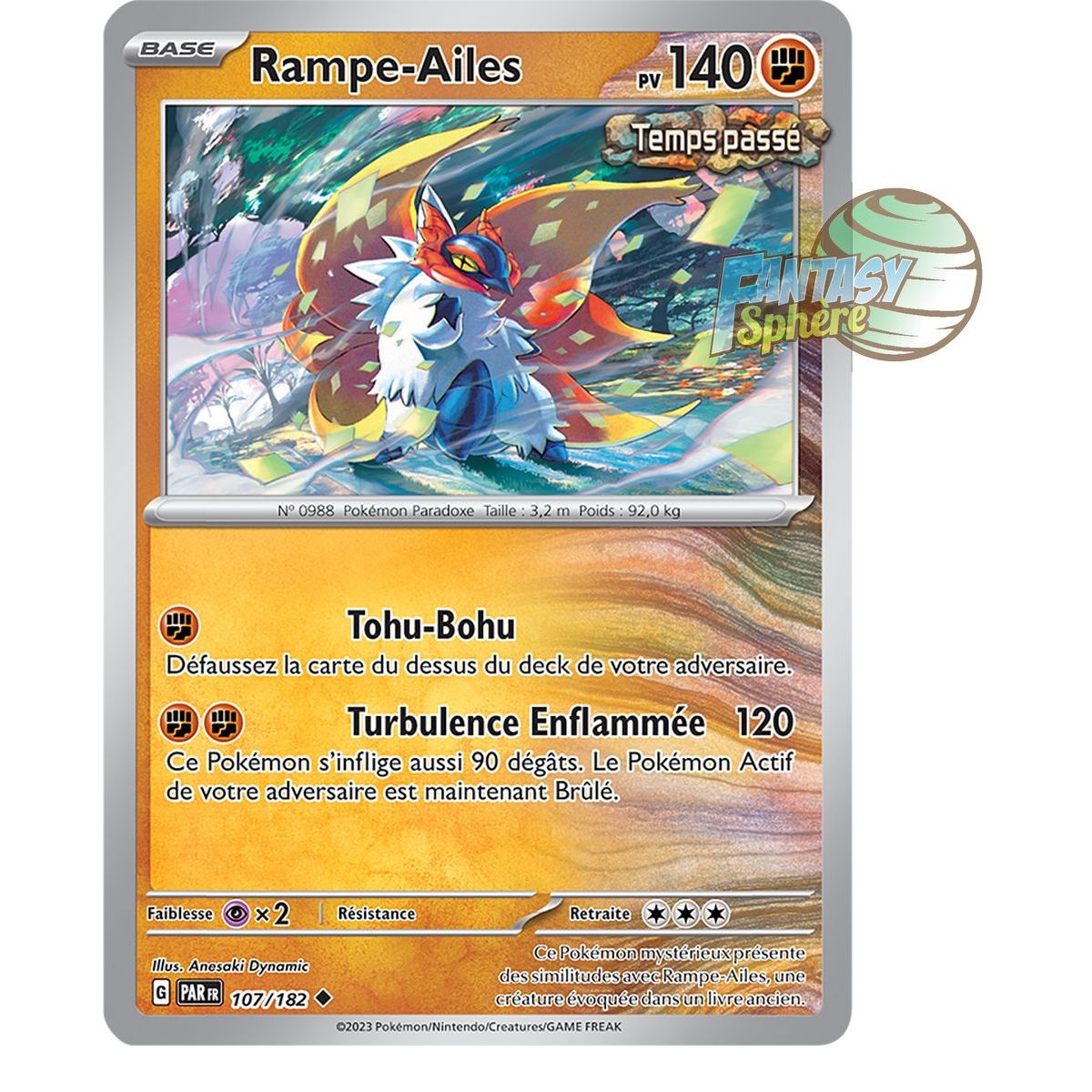 Ramp-Ailes - Reverse 107/182 - Scarlet and Violet Paradox Rift